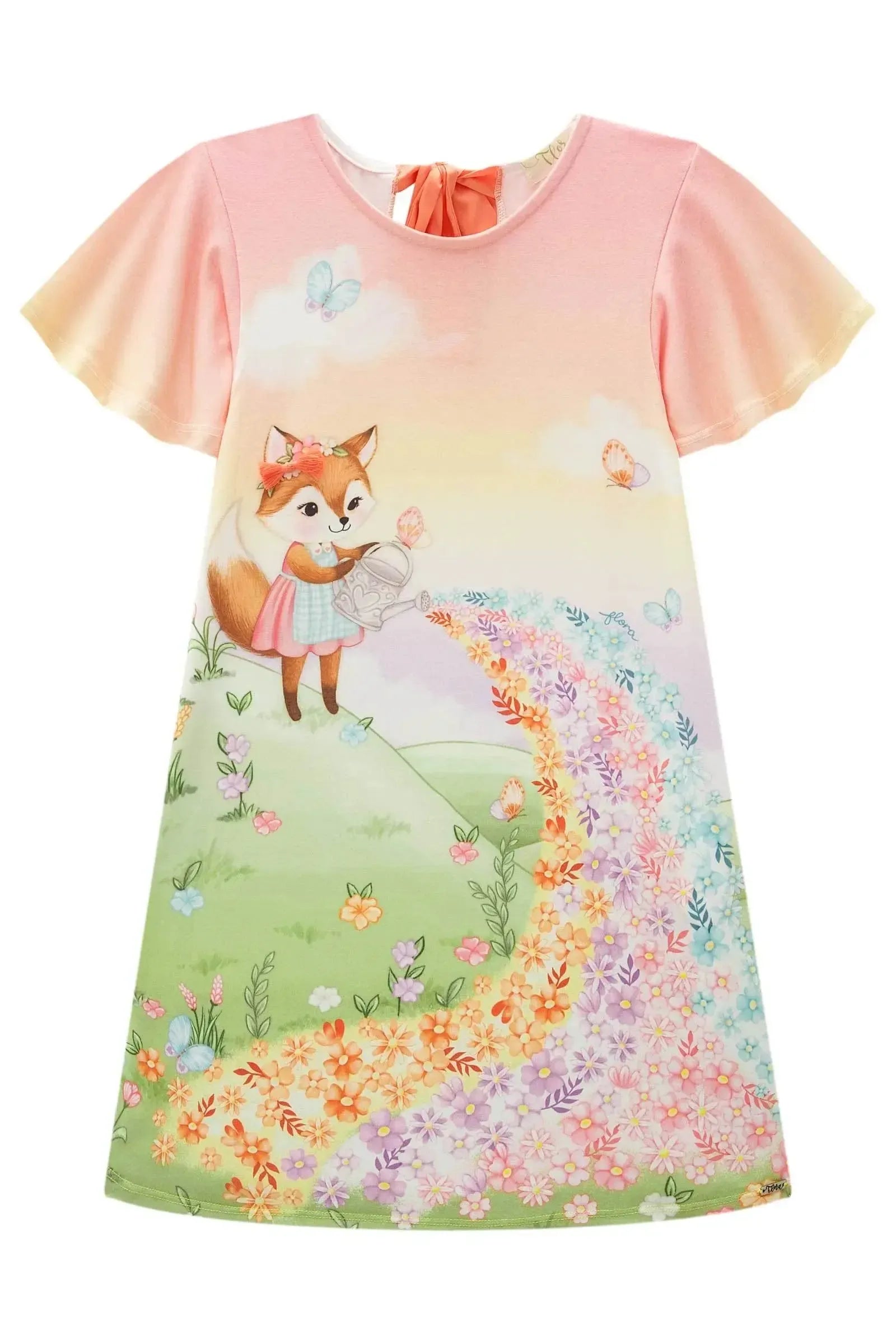 Vestido em Malha Fresh 82920 Infanti Infantil Menina