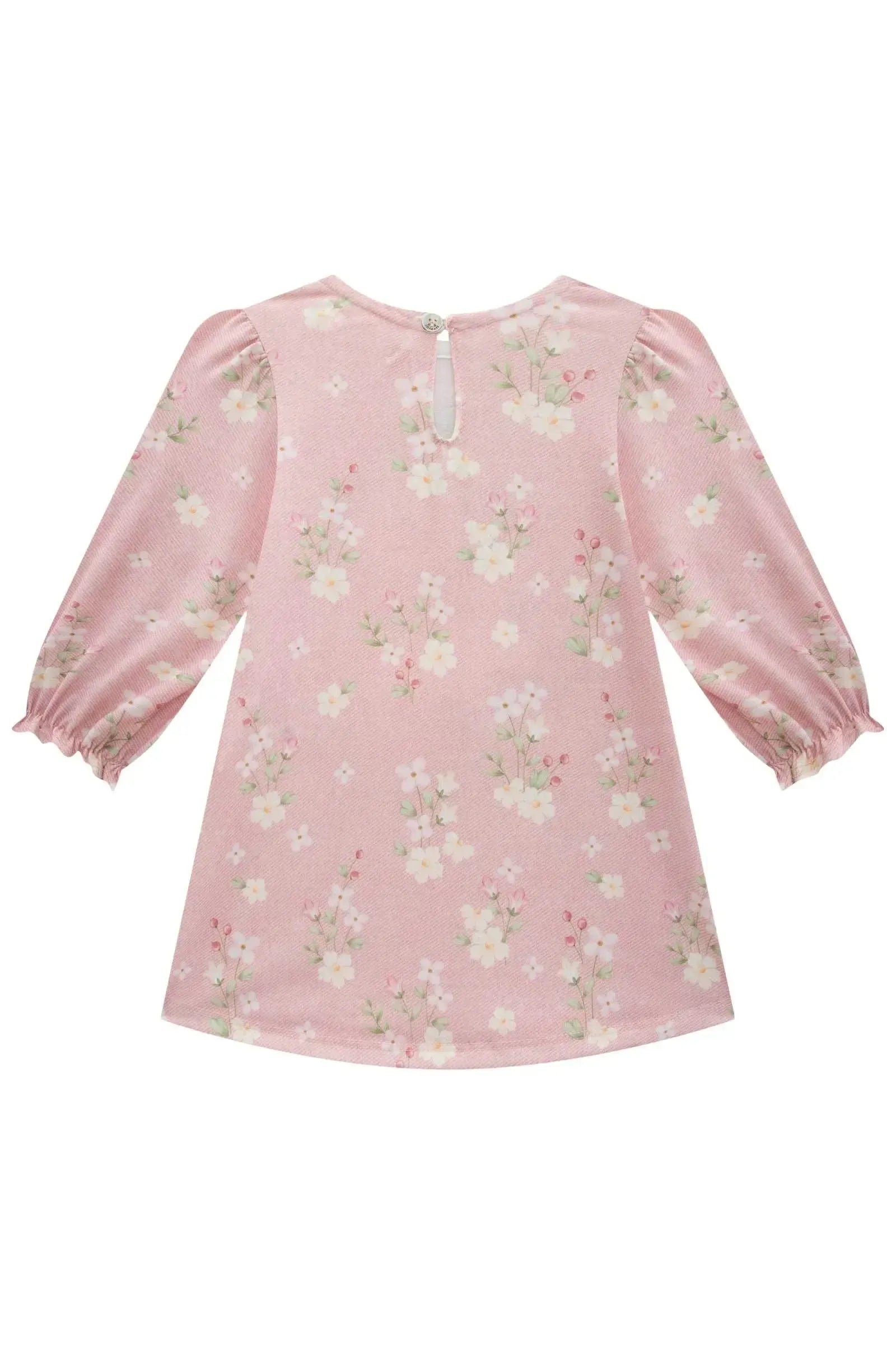 Vestido em Malha Fresh 89207 Infanti Bebê Menina