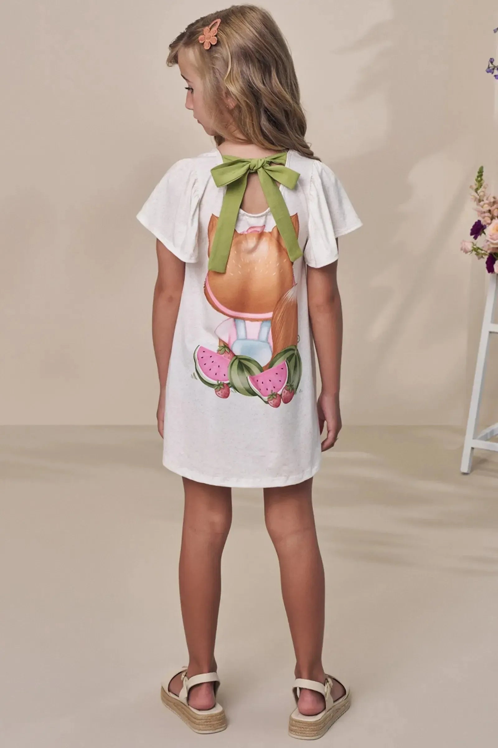 Vestido em Malha Fresh 93225 Infanti Infantil Menina