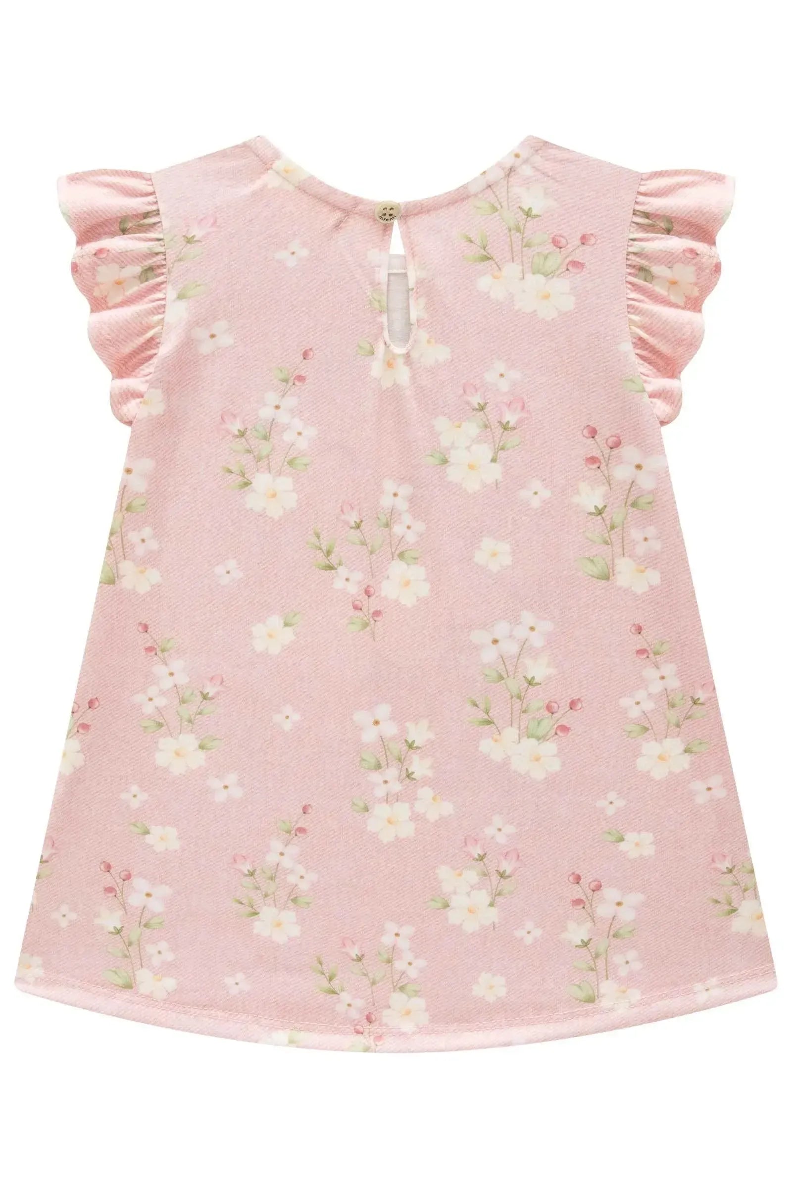 Vestido em Malha Fresh 93450 Infanti Bebê Menina