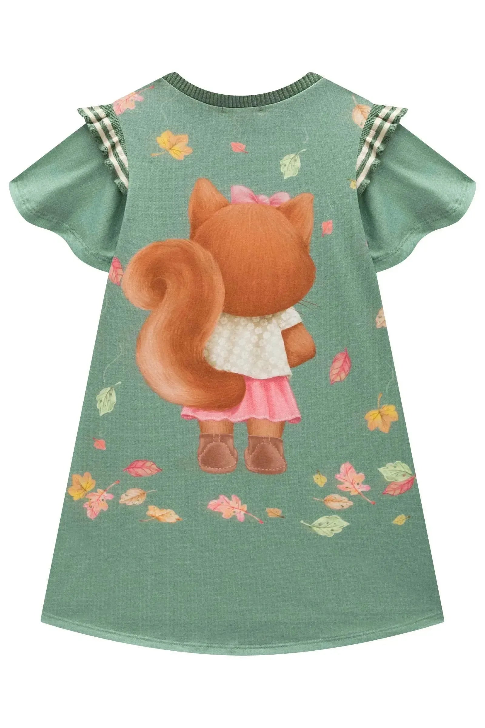 Vestido em Malha Fresh 93504 Infanti Infantil Menina