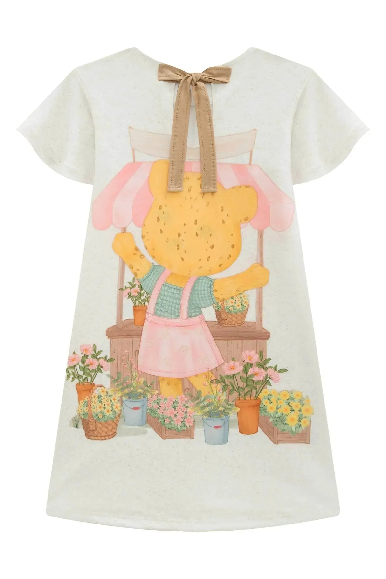 Vestido em Malha Fresh 94485 Infanti Infantil Menina