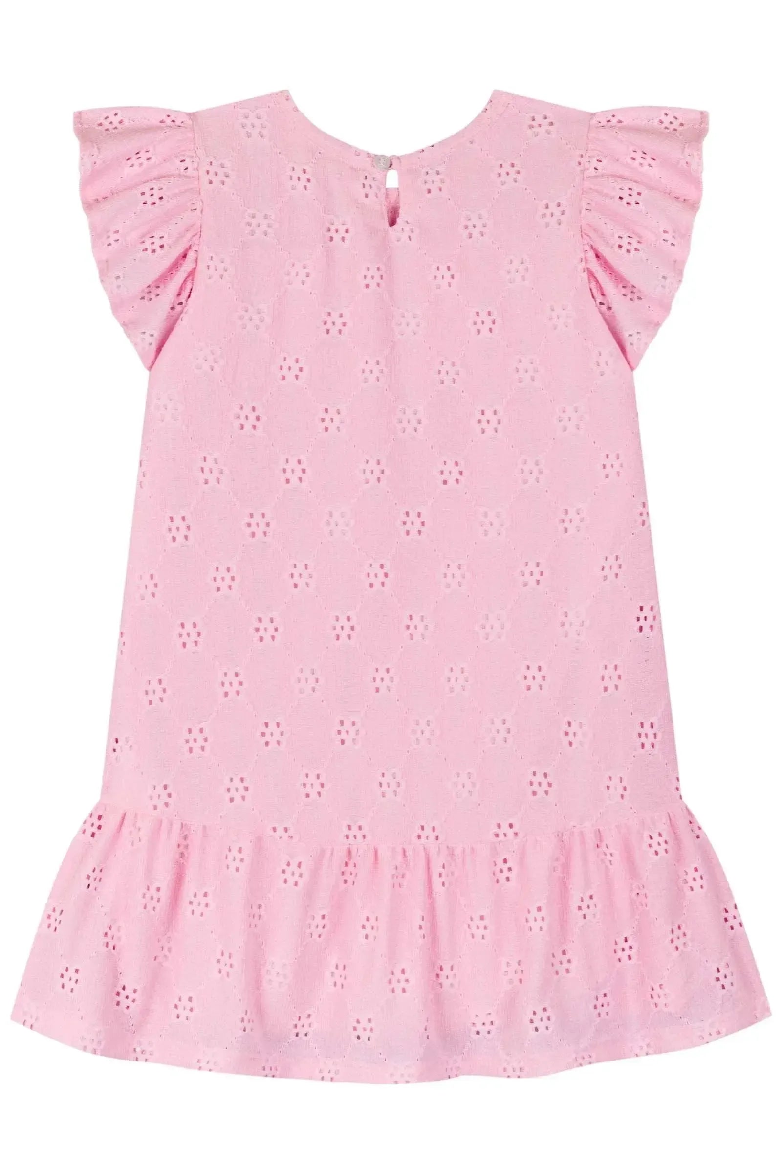 Vestido em Malha Laise 84219 Kukiê Infantil Menina