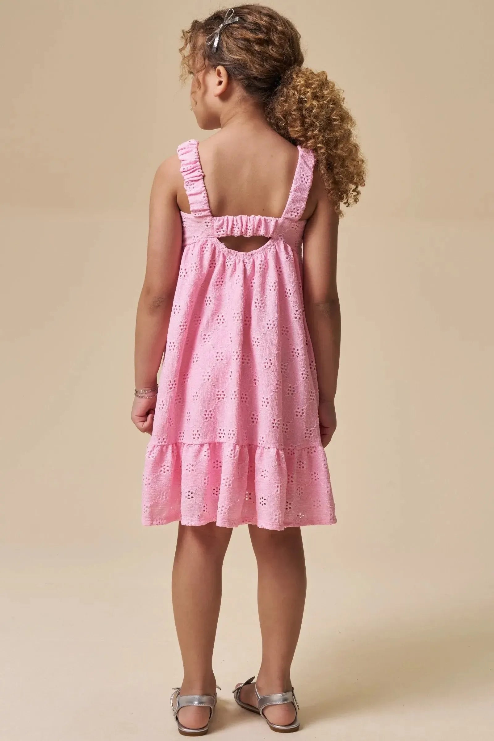 Vestido em Malha Laise 95885 Infanti Infantil Menina