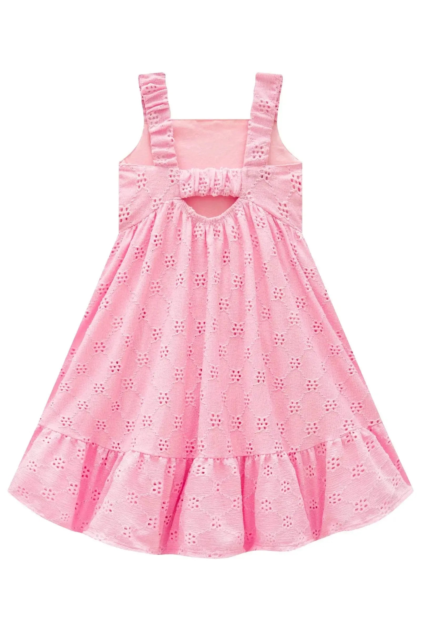 Vestido em Malha Laise 95885 Infanti Infantil Menina