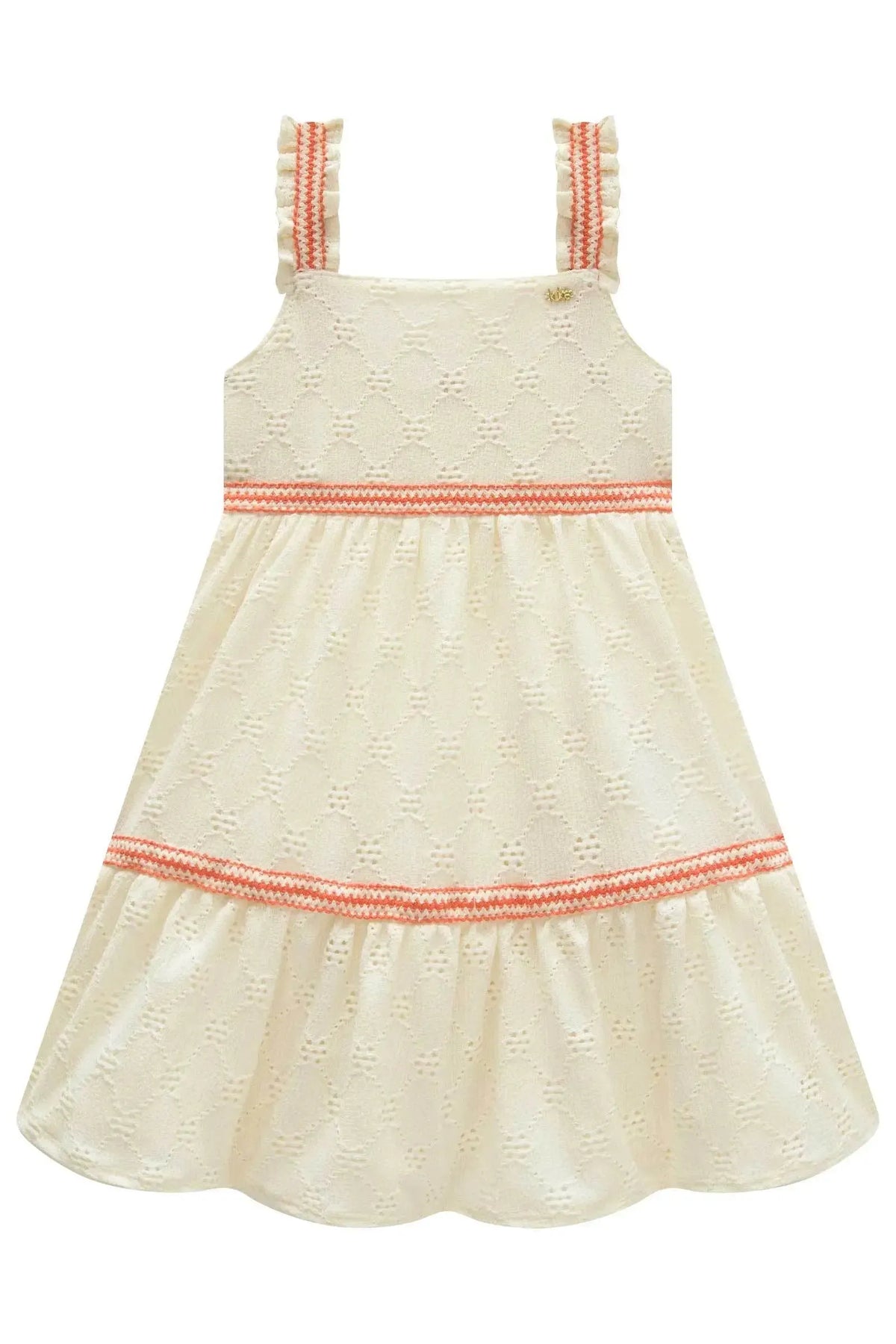 Vestido em Malha Laise 99432 Kukiê Infantil Menina