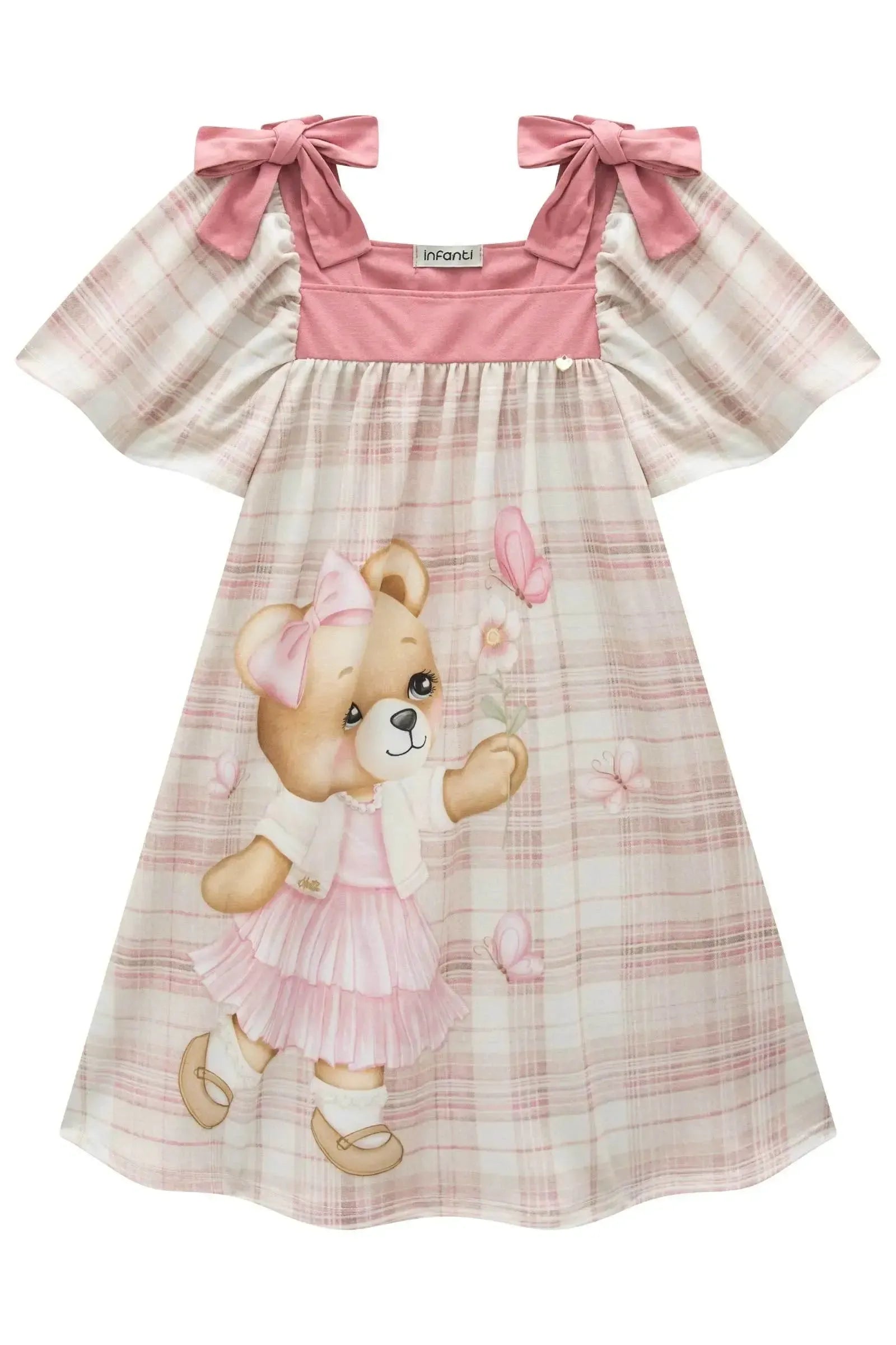 Vestido em Malha Power 93240 Infanti Infantil Menina