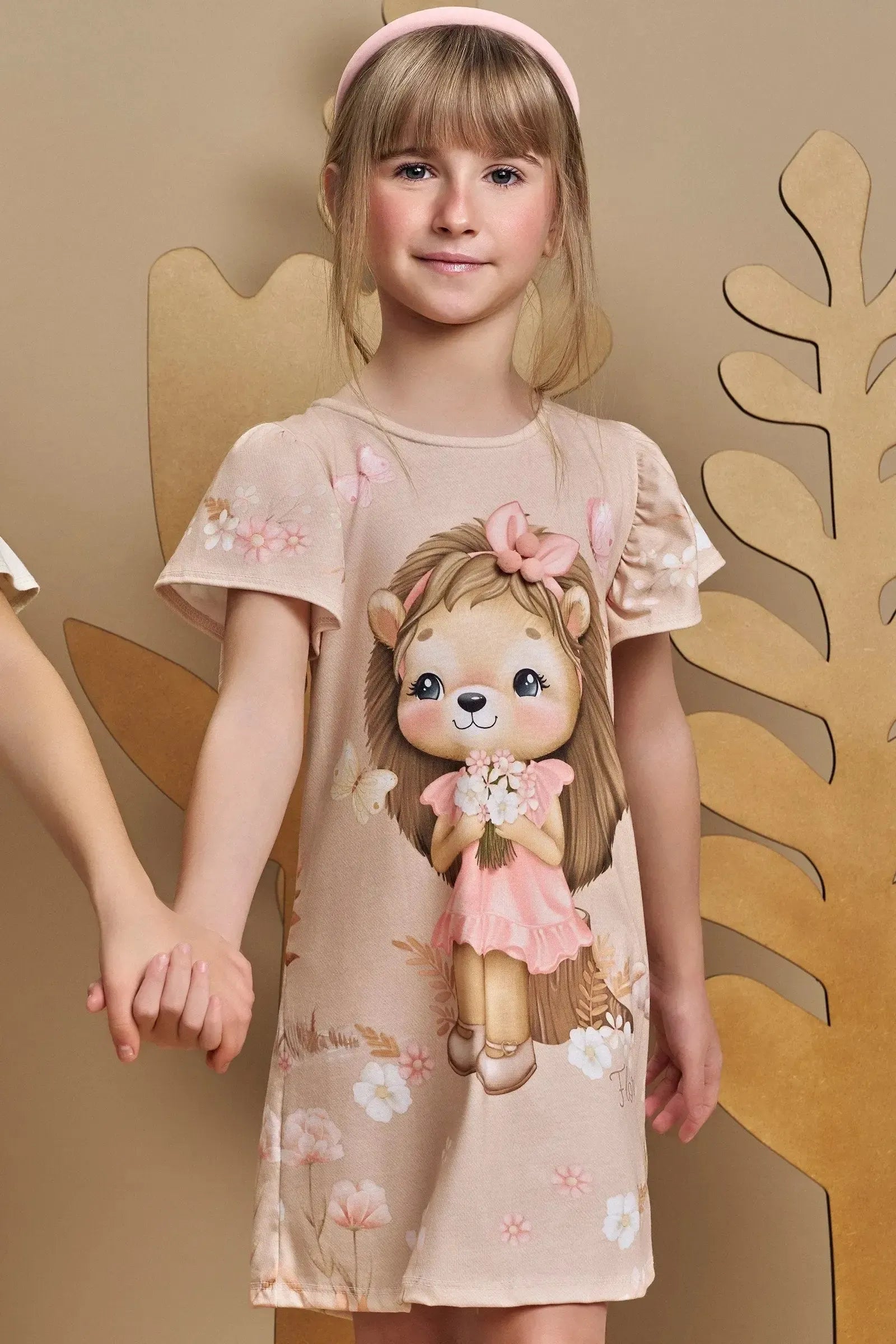 Vestido em Malha Power 93360 Infanti Infantil Menina