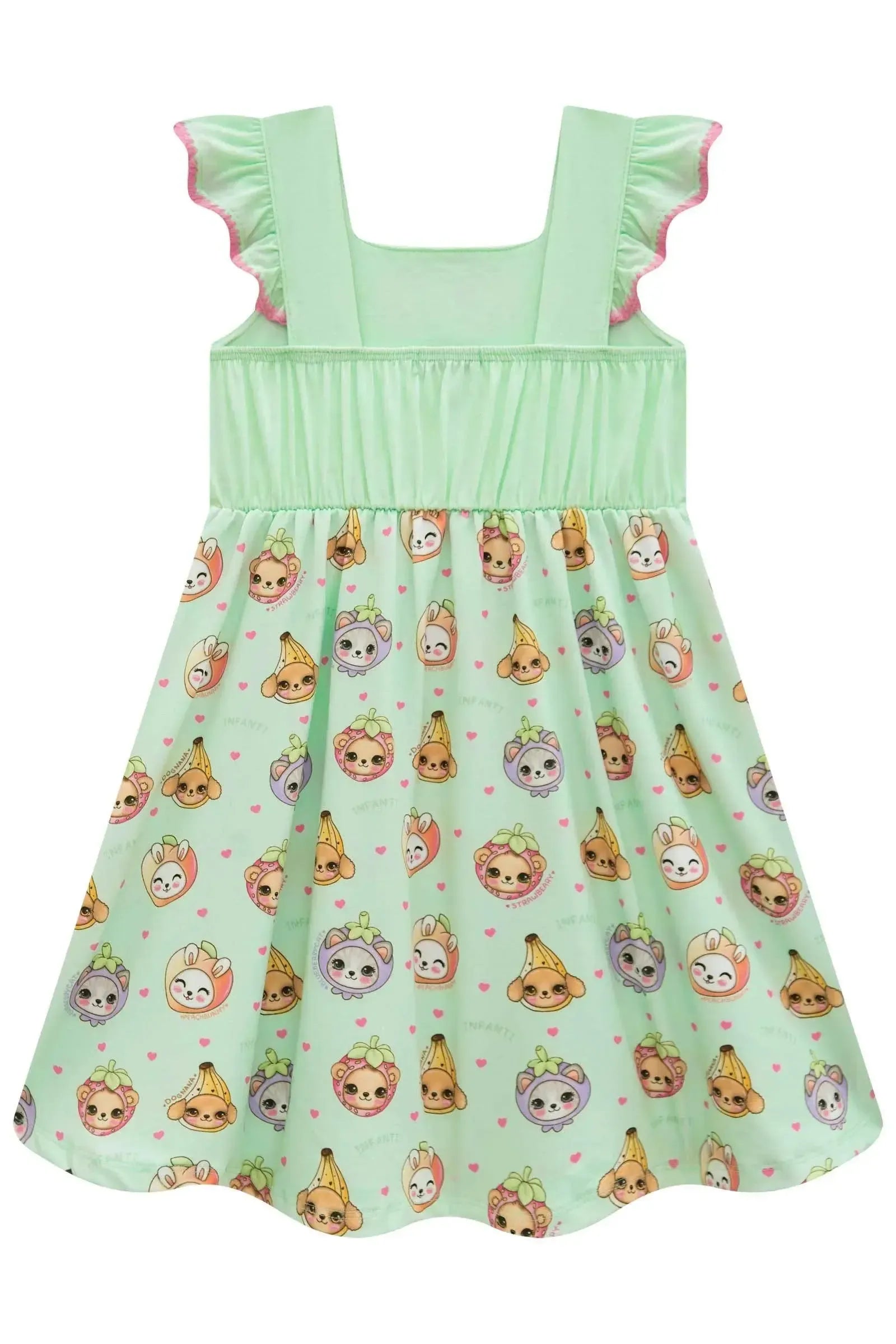 Vestido em Malha Power 94930 Infanti Infantil Menina