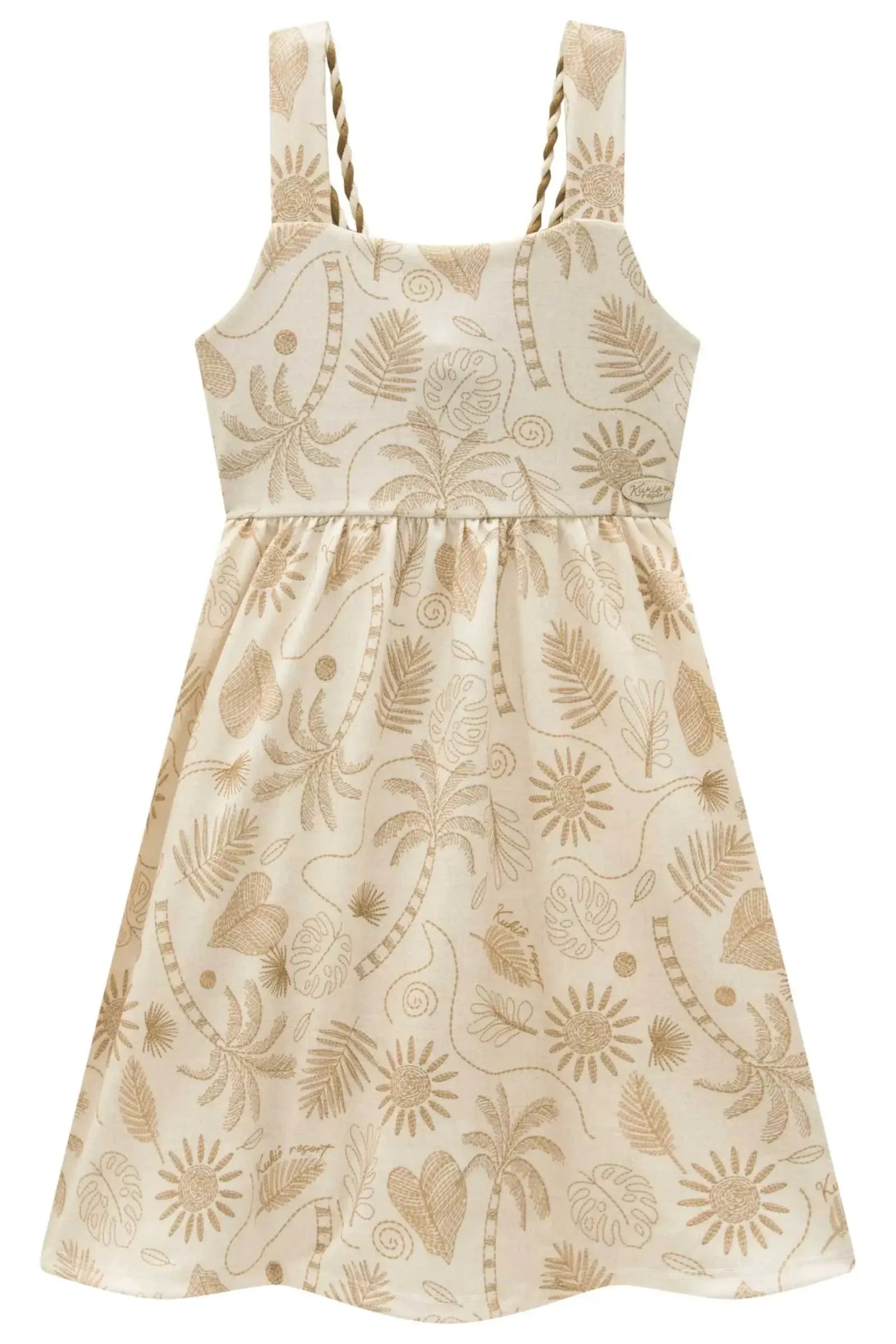Vestido em Malha Power 99605 Kukiê Infantil Menina