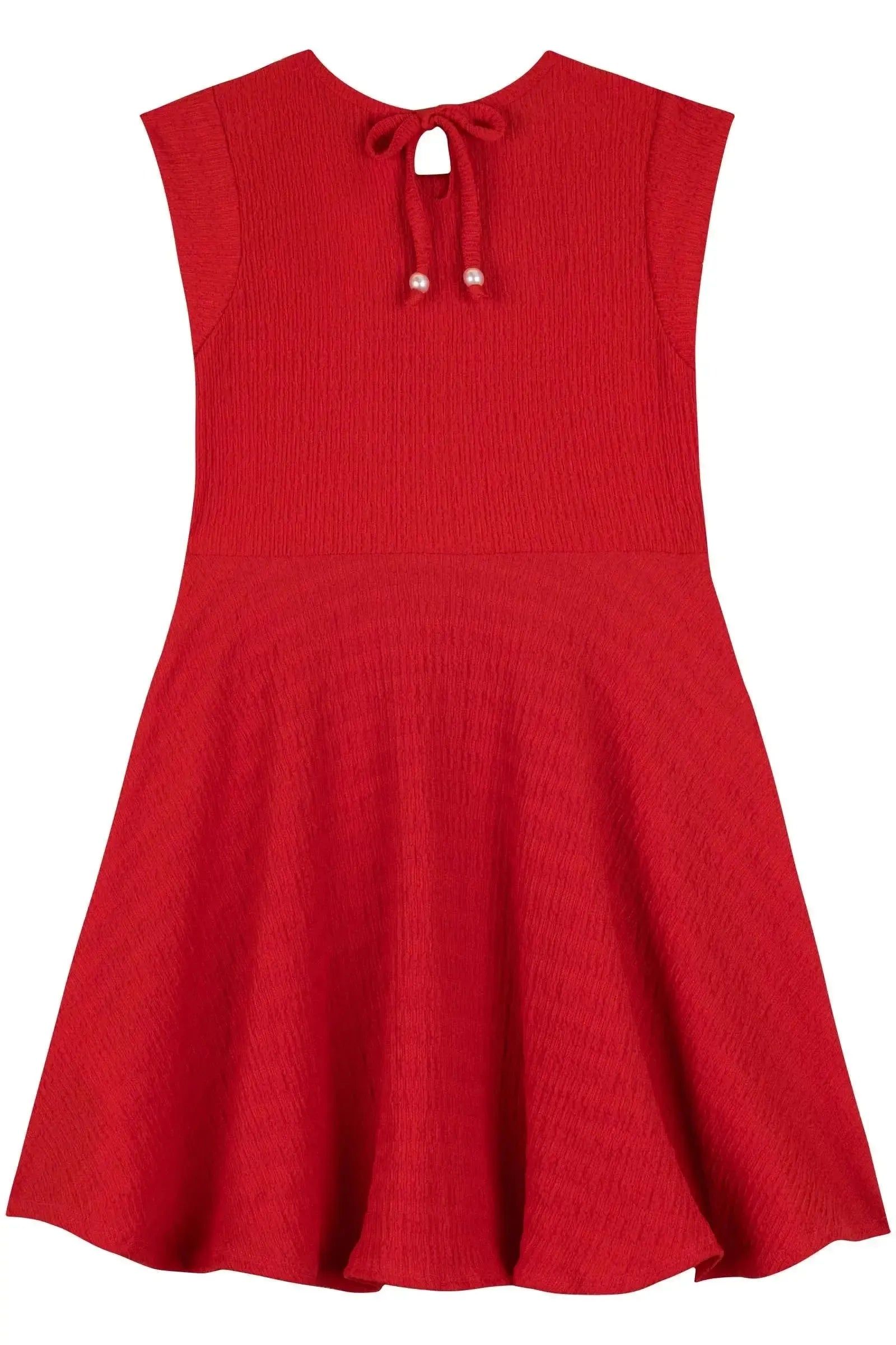 Vestido em Malha Relevo 83416 Kukiê Infantil Menina