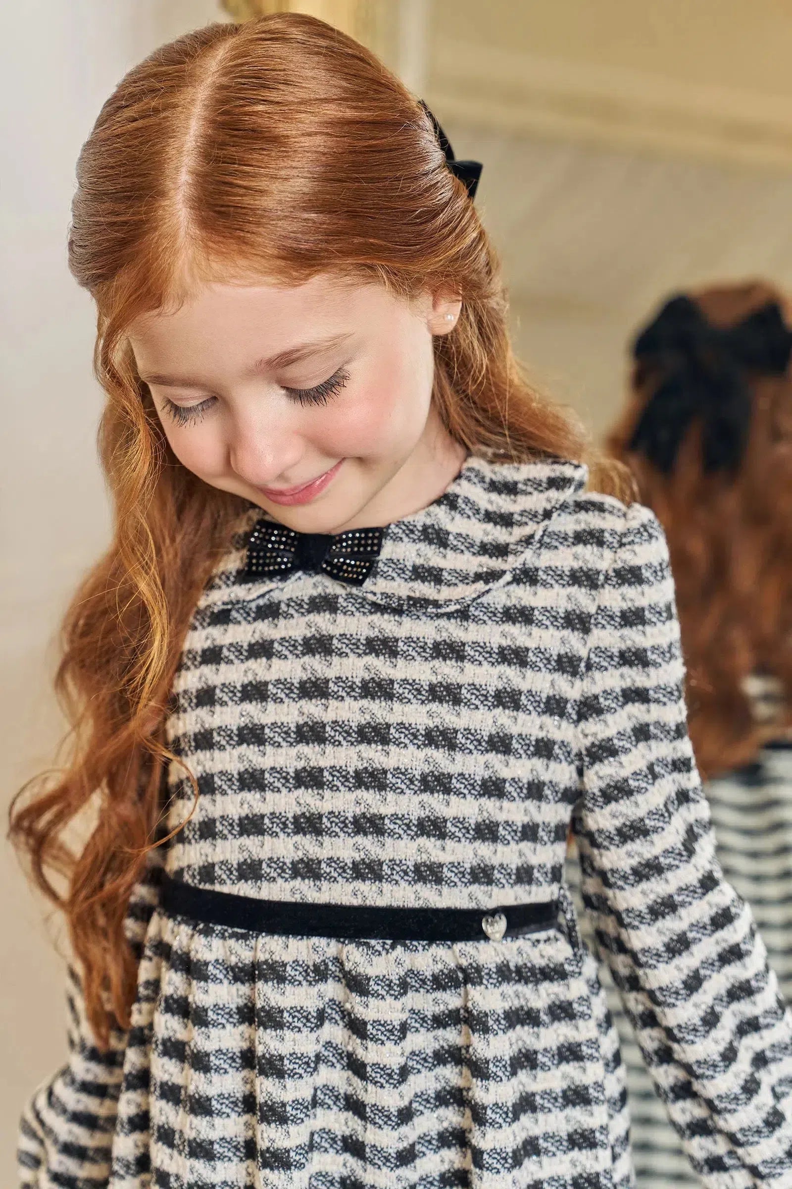 Vestido em Malha Tweed 79865 Kukiê Infantil Menina