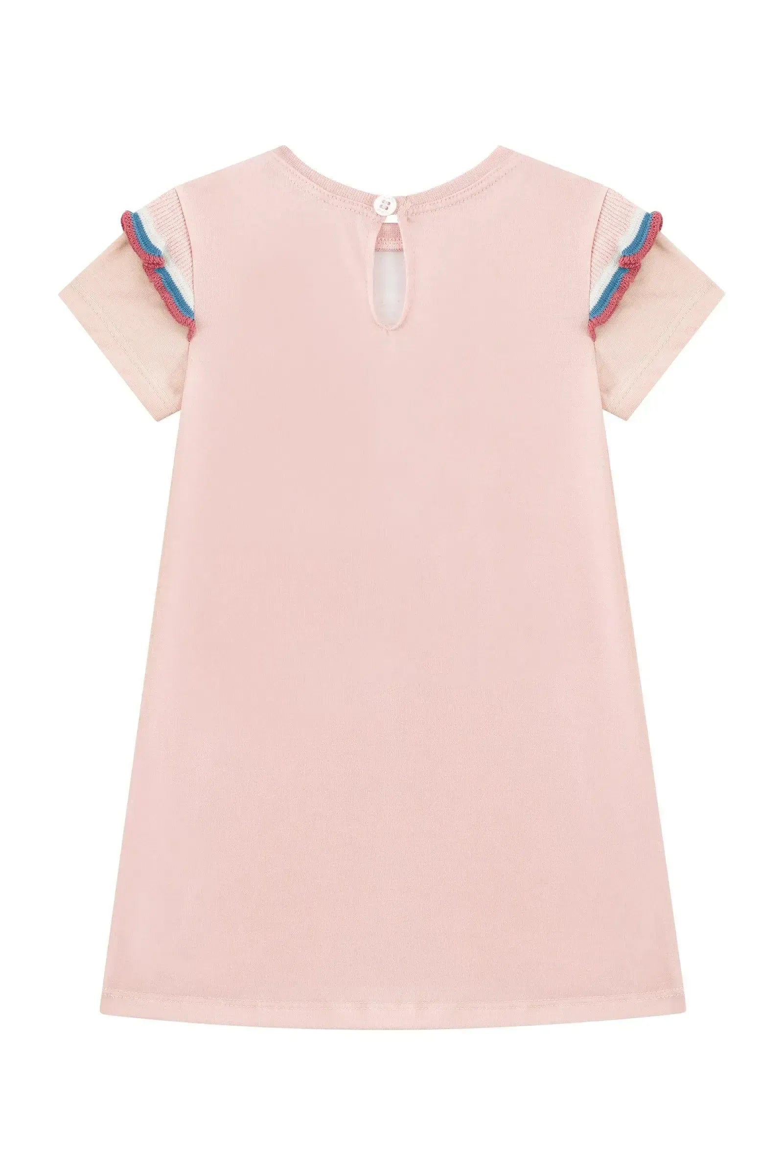 Vestido em Meia Malha 92976 Kukiê Bebê Menina