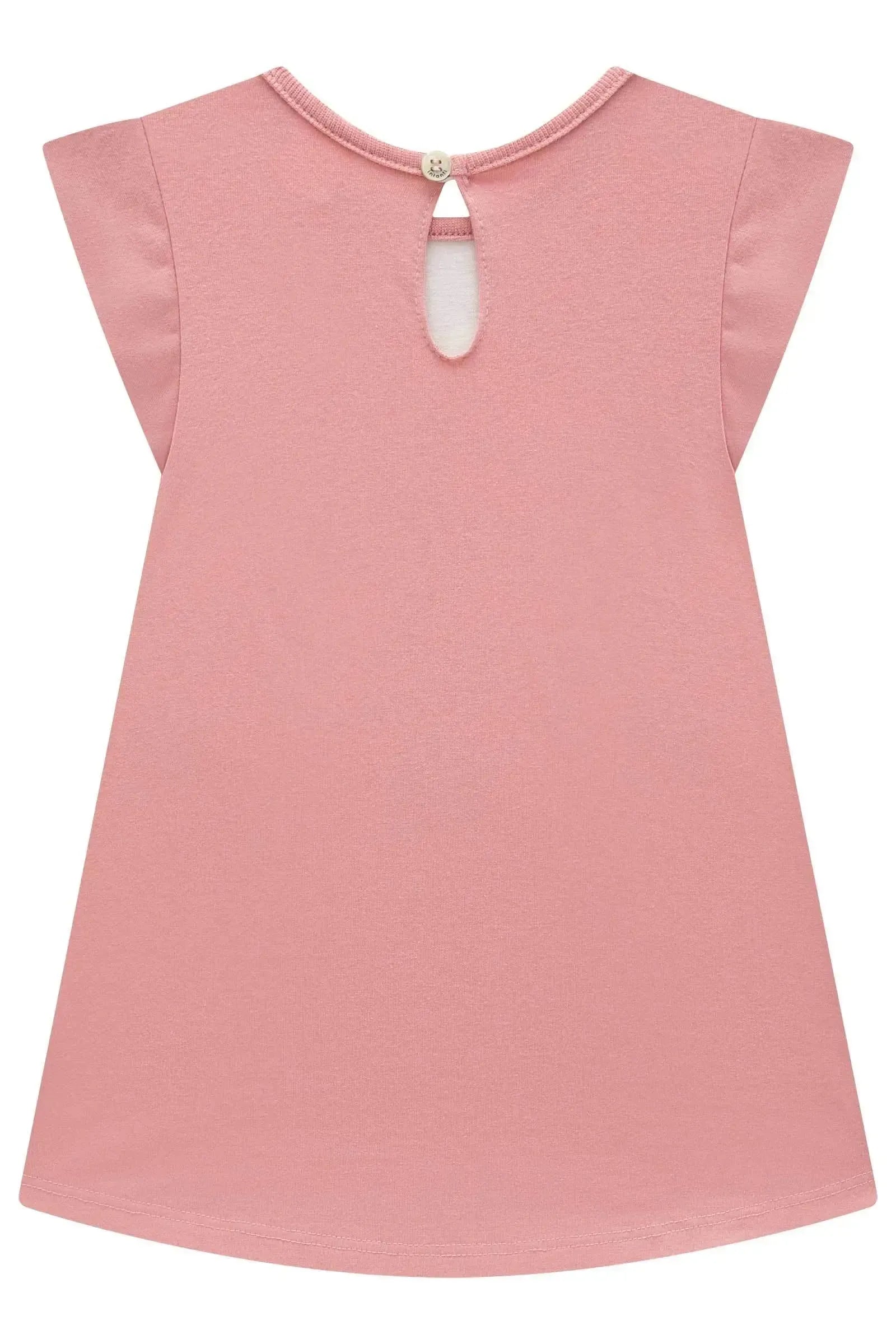 Vestido em Meia Malha 93448 Infanti Bebê Menina