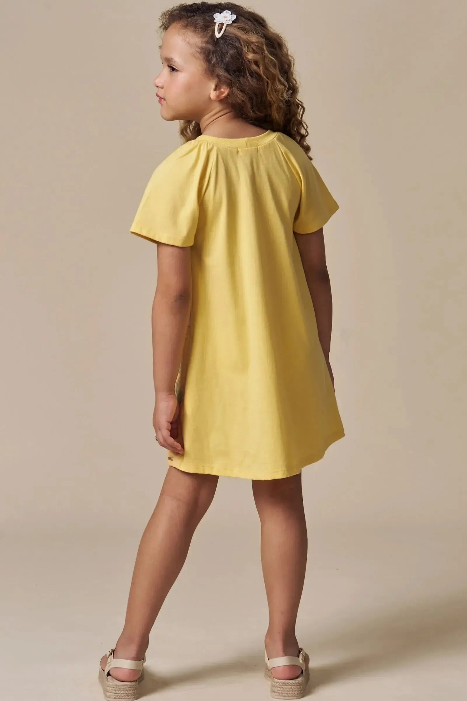 Vestido em Meia Malha 94480 Infanti Infantil Menina