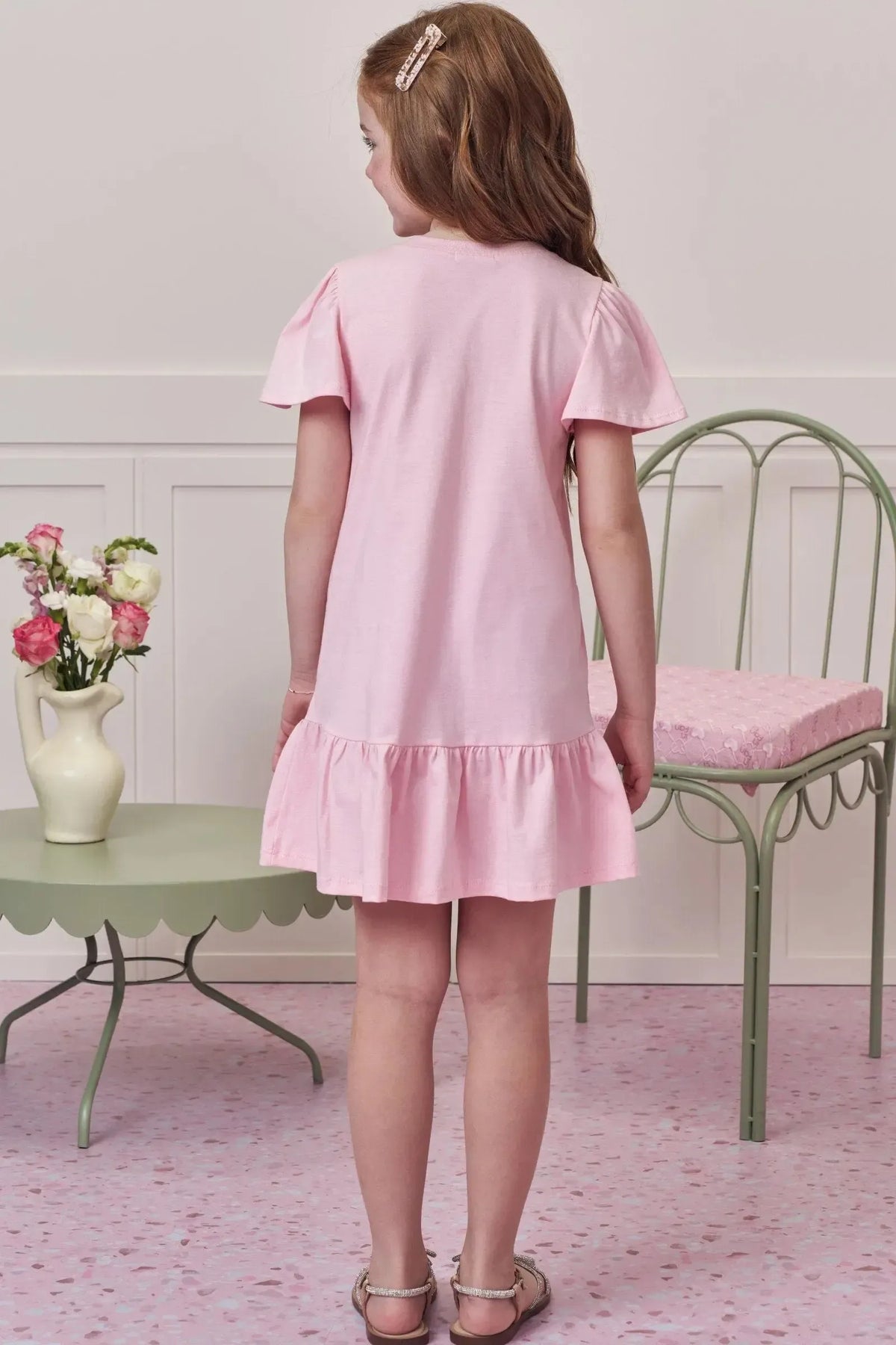 Vestido em Meia Malha 97961 Infanti Infantil Menina