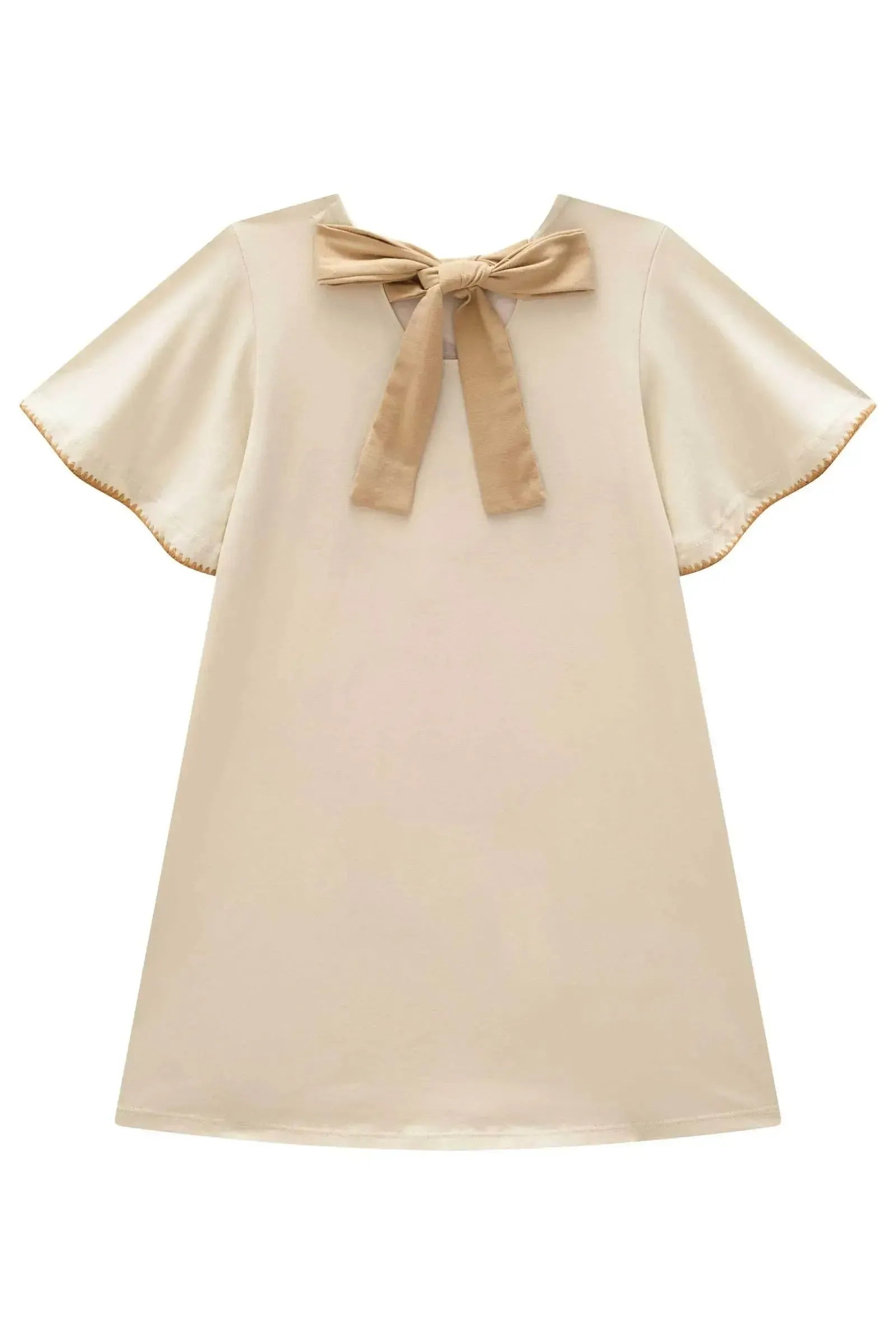 Vestido em Meia Malha 98533 Kukiê Infantil Menina