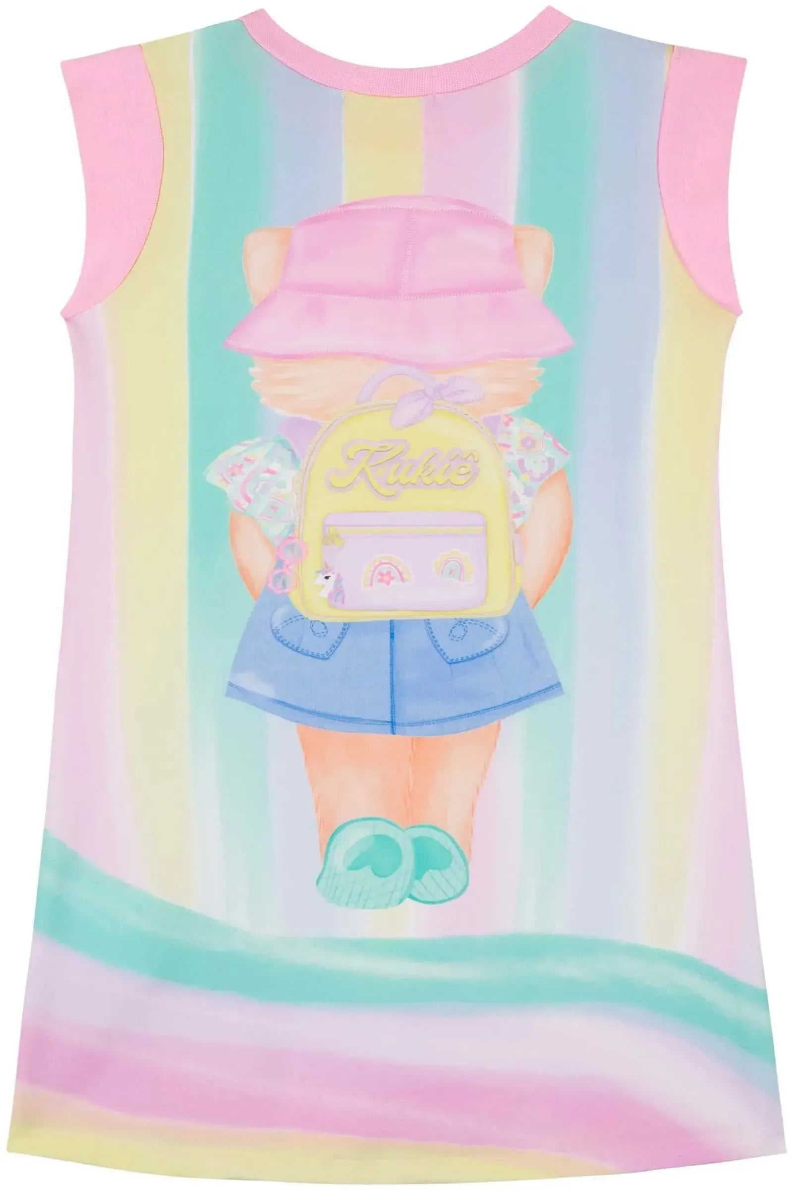Vestido em Molecotton 83220 Kukiê Infantil Menina