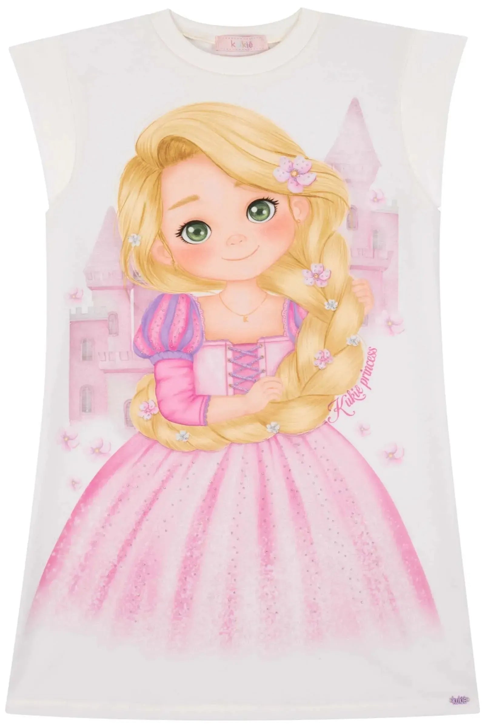 Vestido em Molecotton 86059 Kukiê Infantil Menina