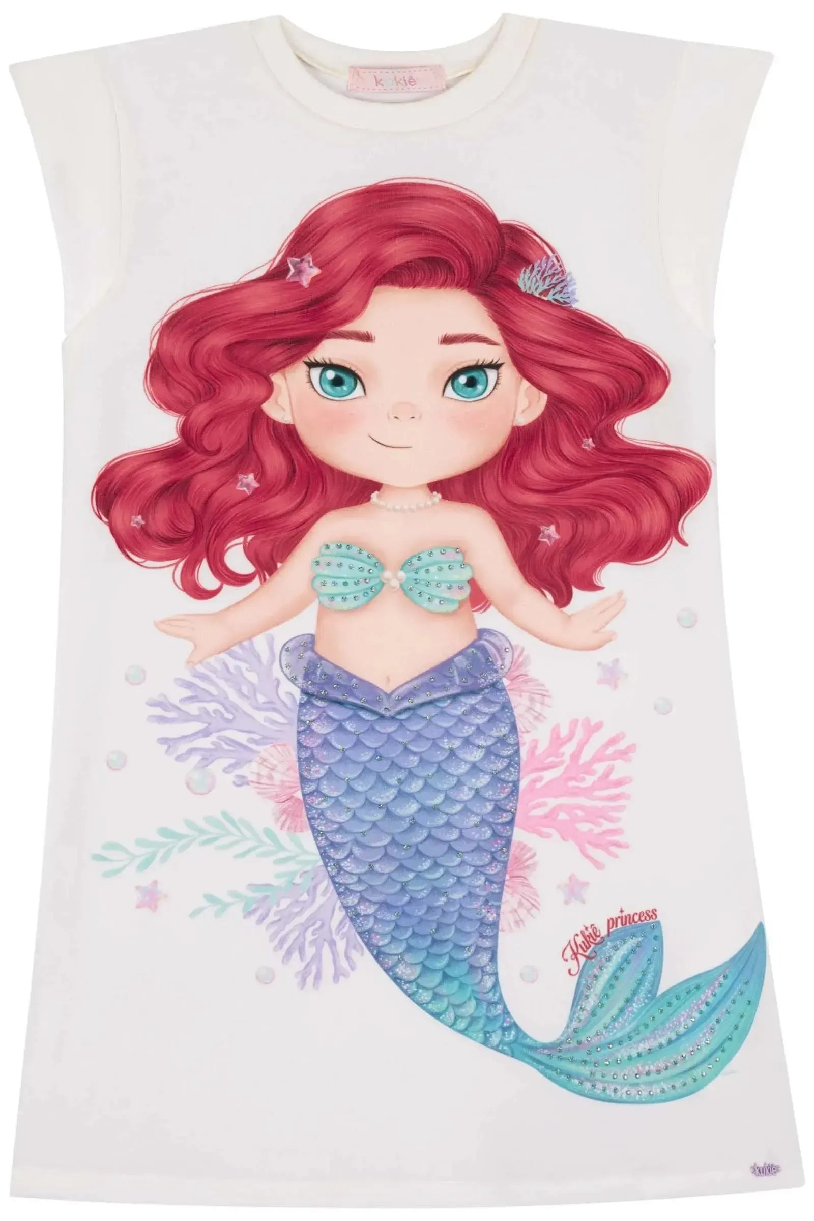 Vestido em Molecotton 86064 Kukiê Infantil Menina