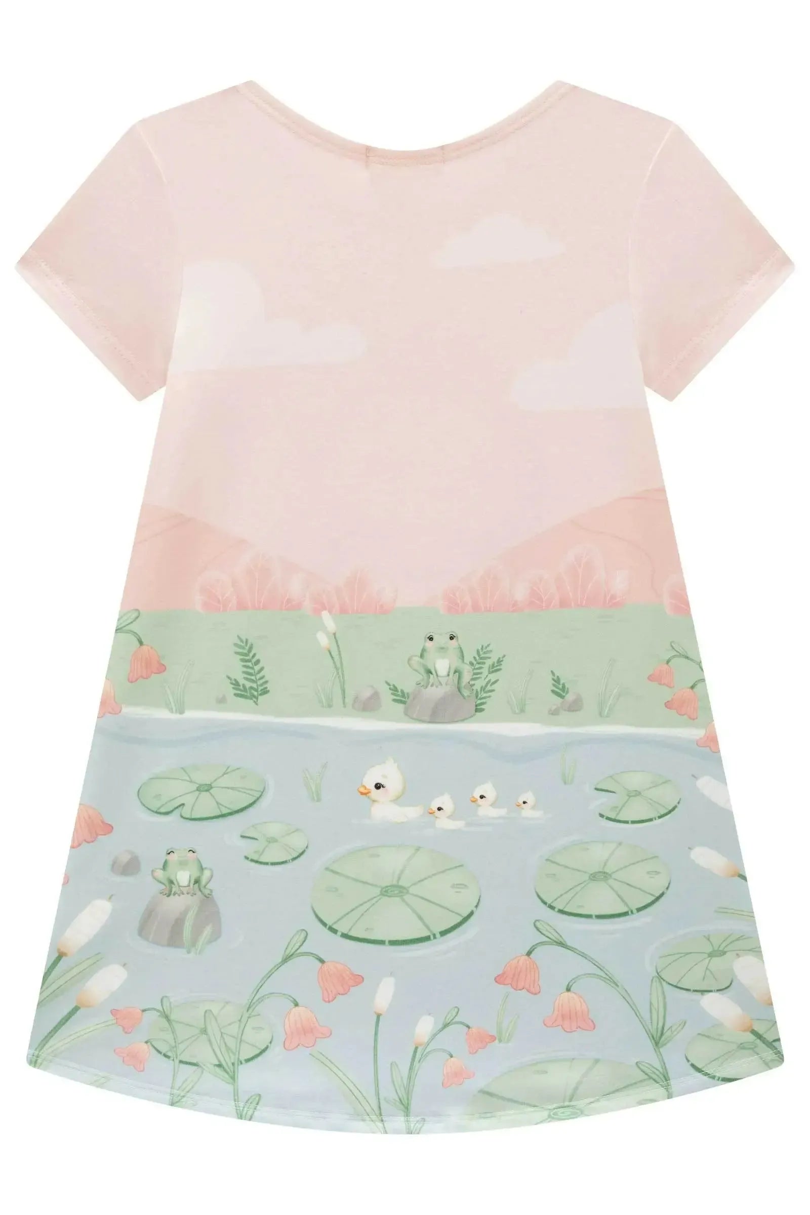 Vestido em Molecotton 93500 Infanti Infantil Menina