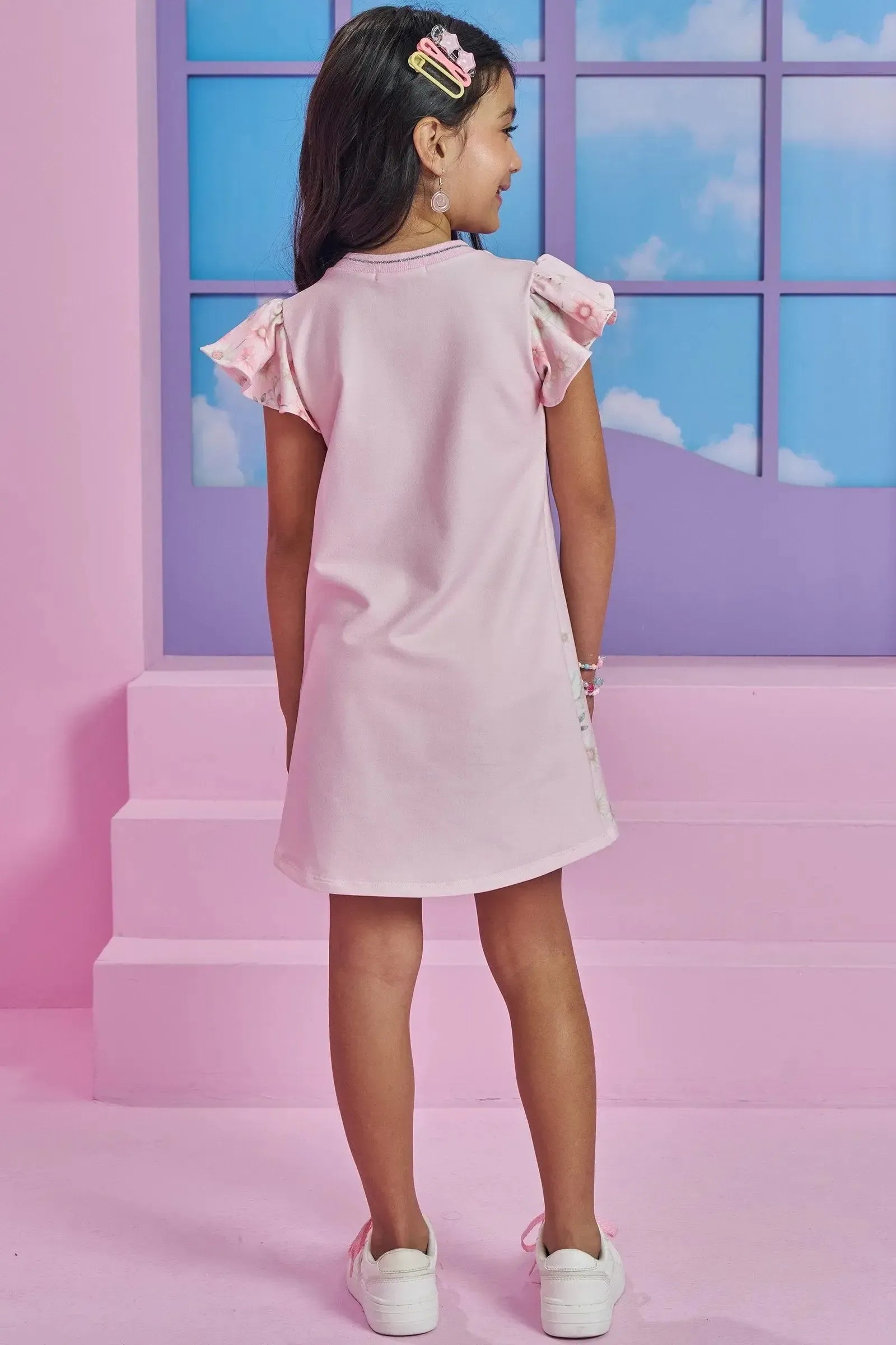 Vestido em Molecotton 93747 Kukiê Infantil Menina