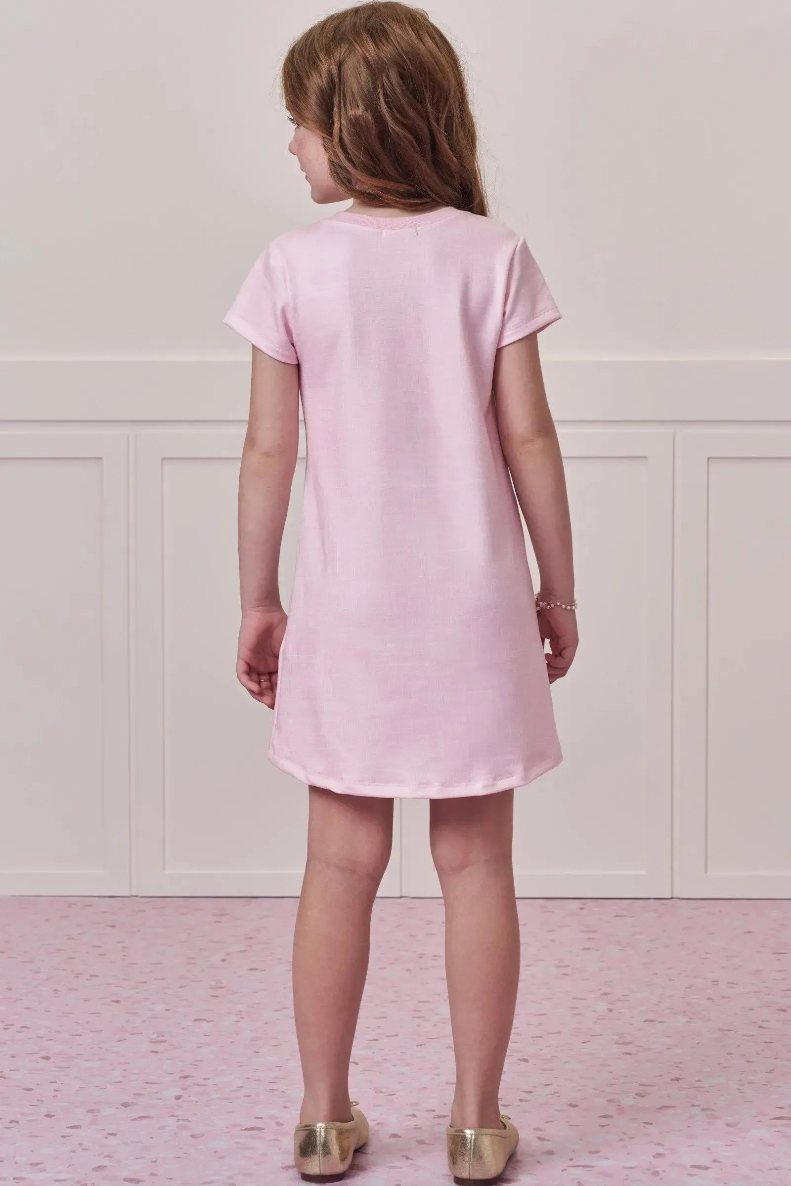 Vestido em Molecotton 97935 Infanti Infantil Menina