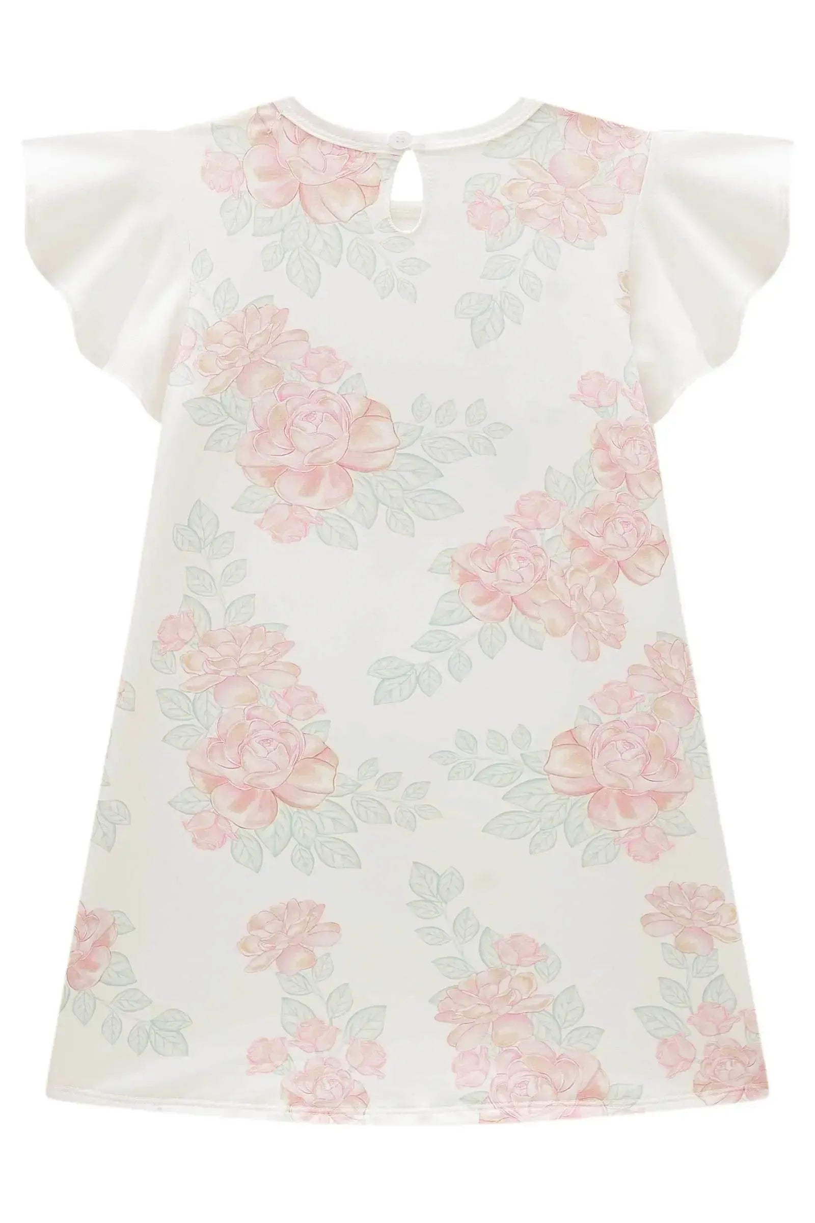 Vestido em Molecotton 98843 Kukiê Infantil Menina