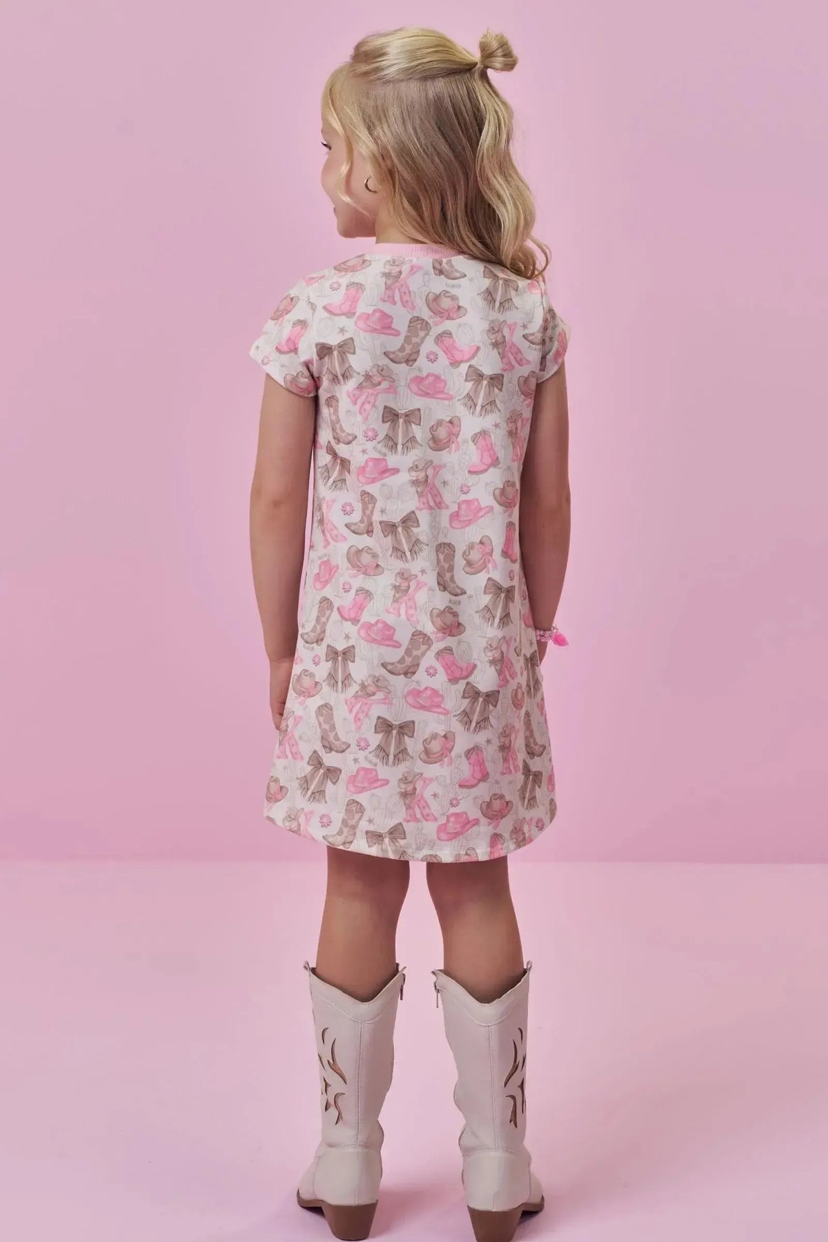Vestido em Molecotton 99436 Kukiê Infantil Menina