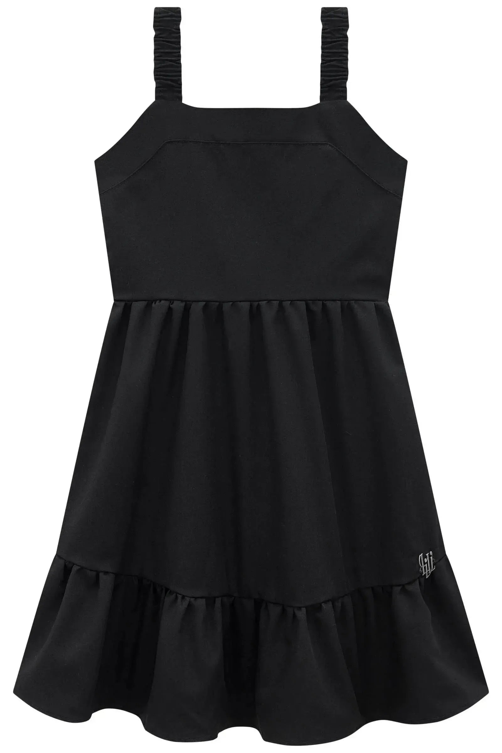Vestido em Tecido Plano de Viscose 94876 Lilimoon Teen Menina