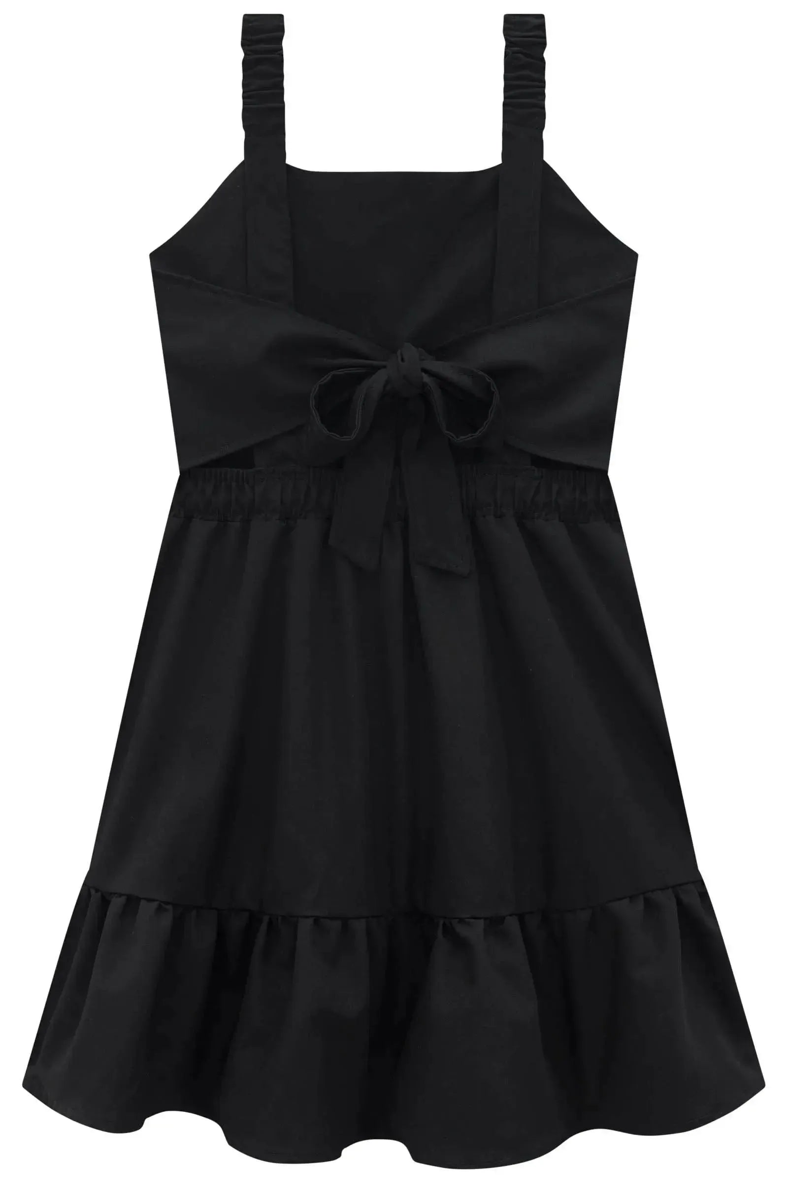 Vestido em Tecido Plano de Viscose 94876 Lilimoon Teen Menina