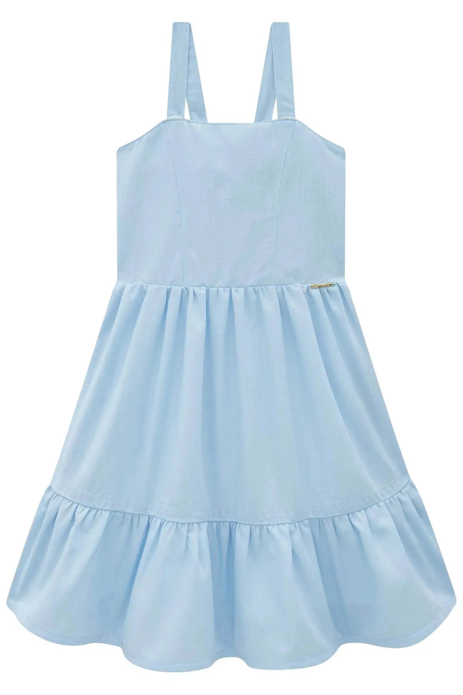 Vestido em Tecido Plano New Positano 95516 Lilimoon Teen Menina
