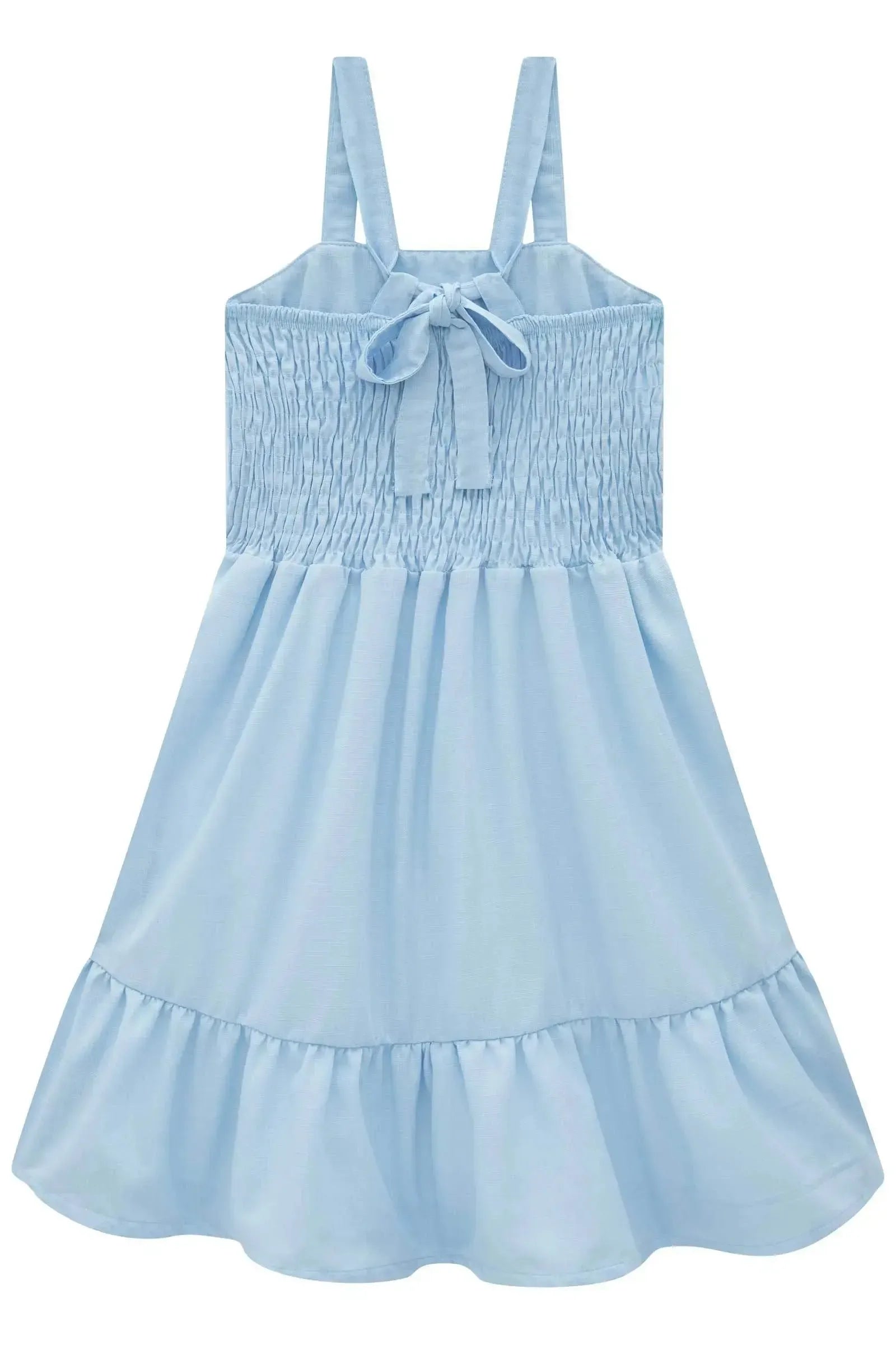 Vestido em Tecido Plano New Positano 95516 Lilimoon Teen Menina
