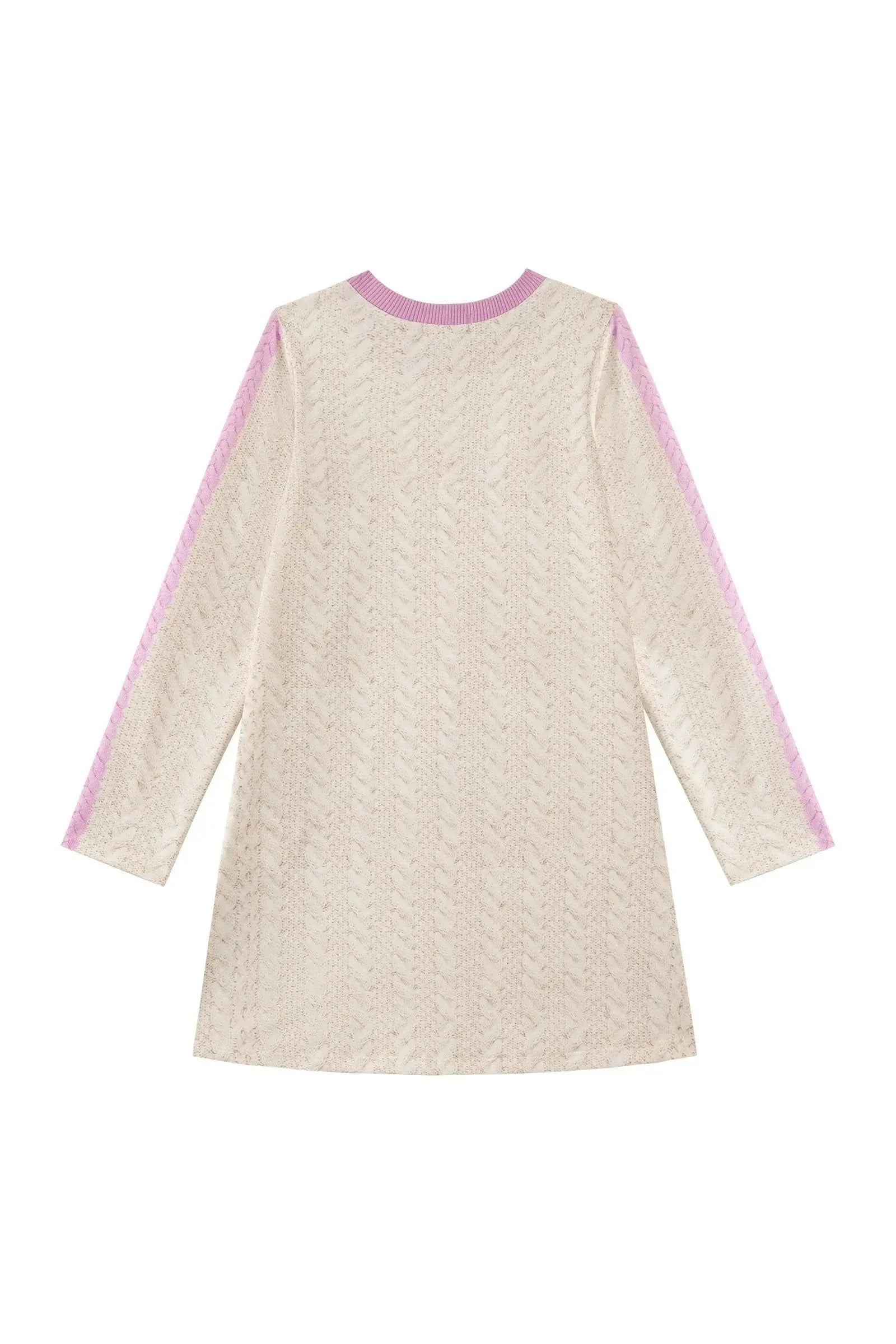 Vestido em Termoskin Peluciado 89574 Kukiê Infantil Menina