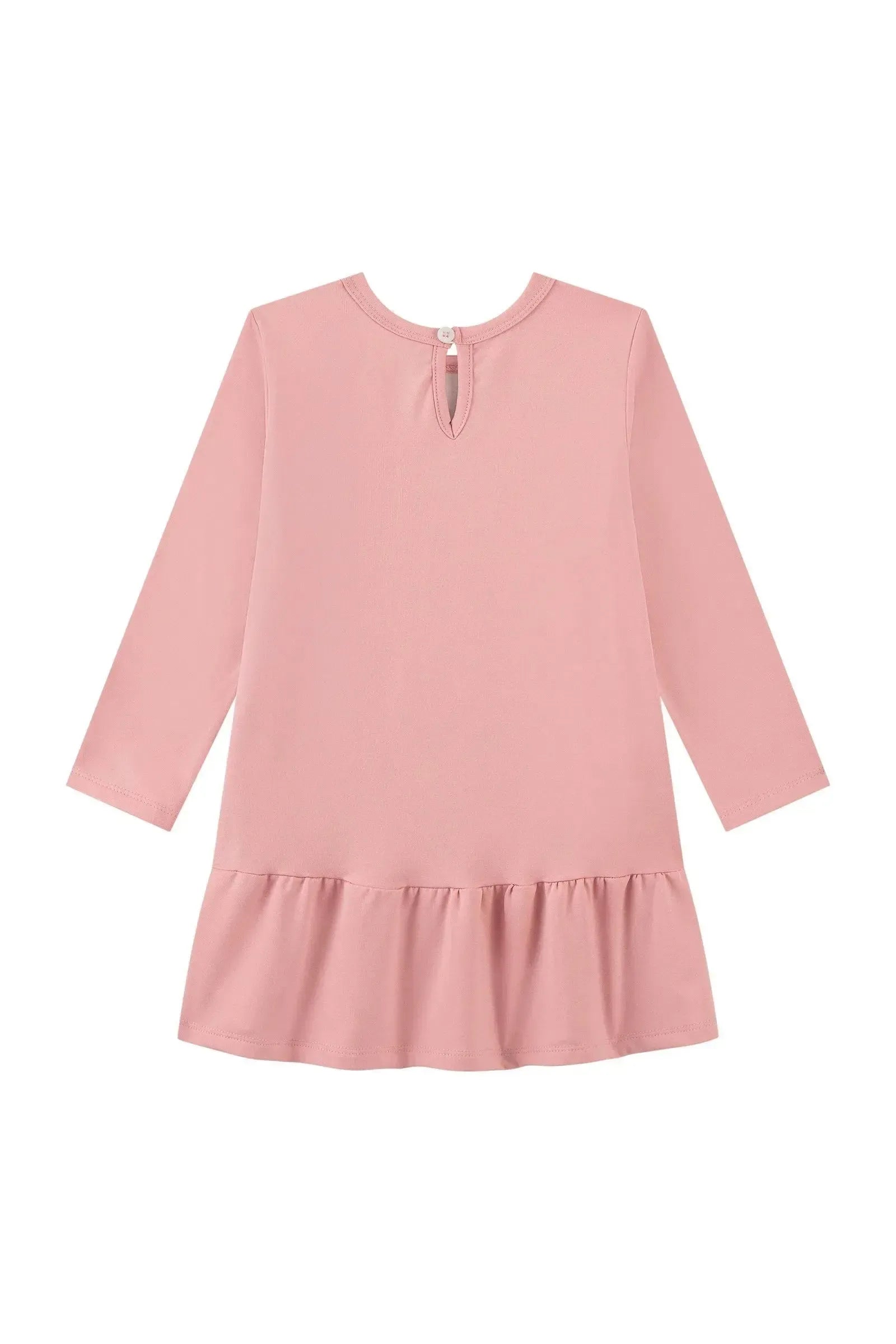 Vestido em Termoskin Peluciado 90876 Kukiê Bebê Menina