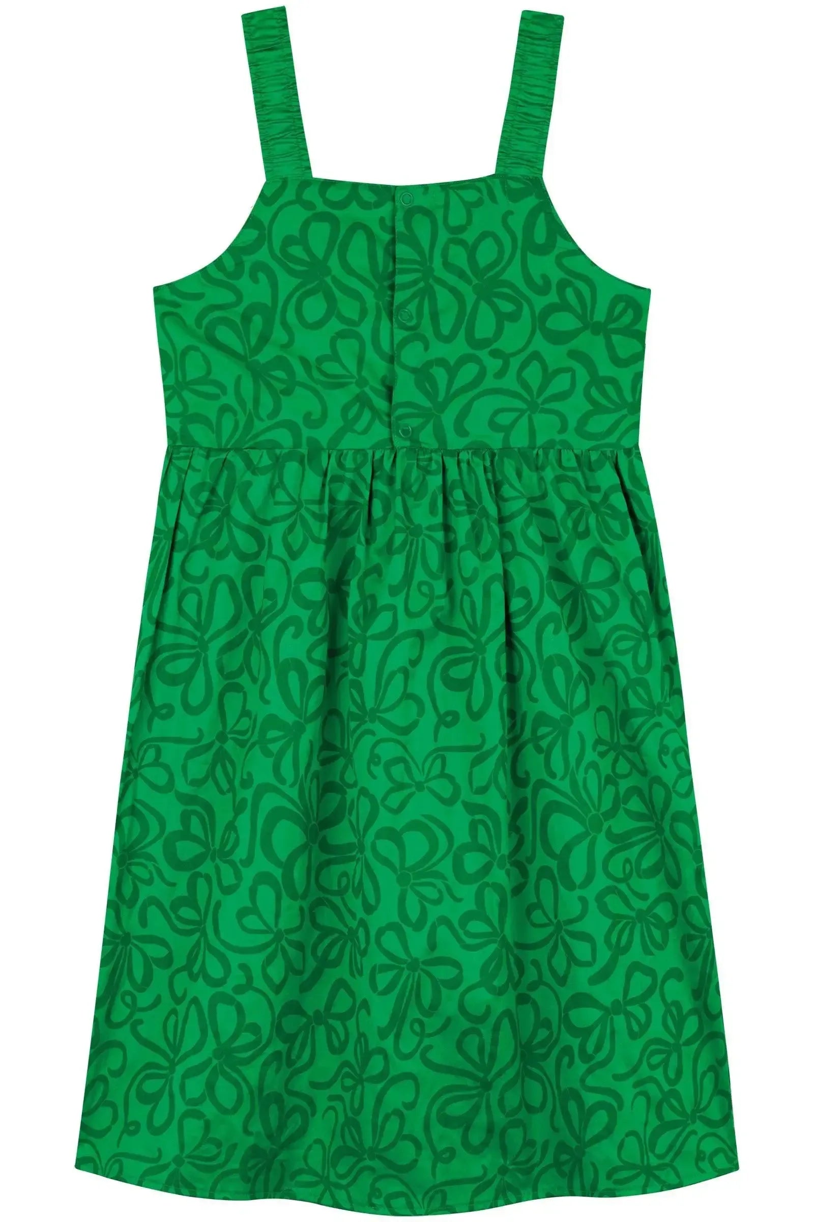 Vestido em Tricoline 100% Algodão 88059 Kukiê Infantil Menina