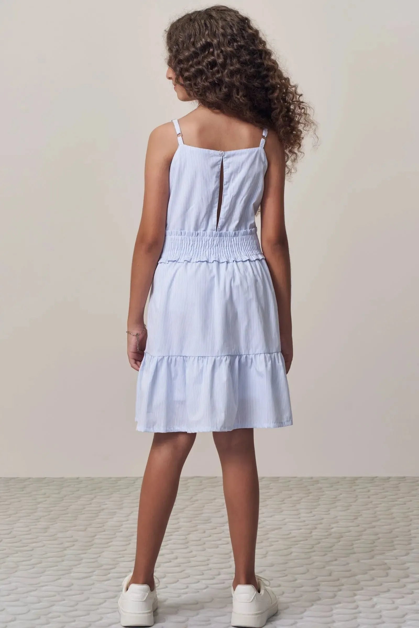 Vestido em Tricoline Andes 98973 Lilimoon Teen Menina