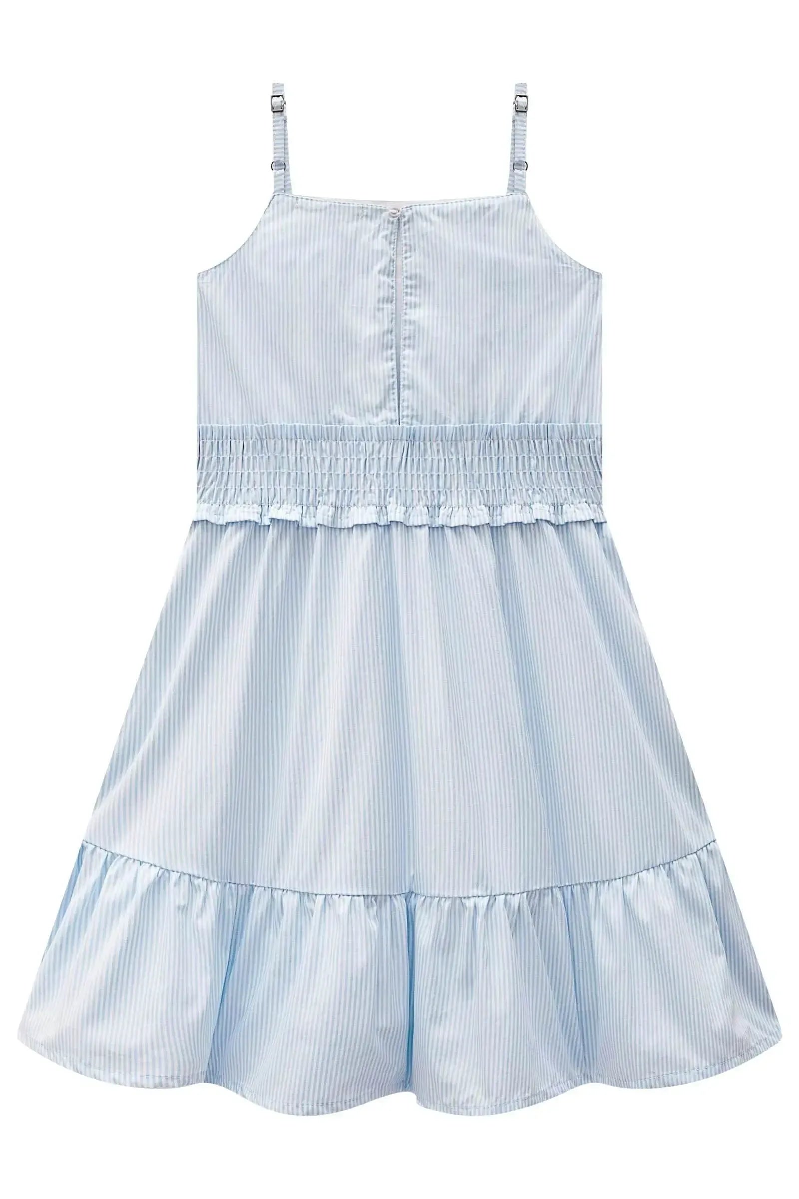 Vestido em Tricoline Andes 98973 Lilimoon Teen Menina