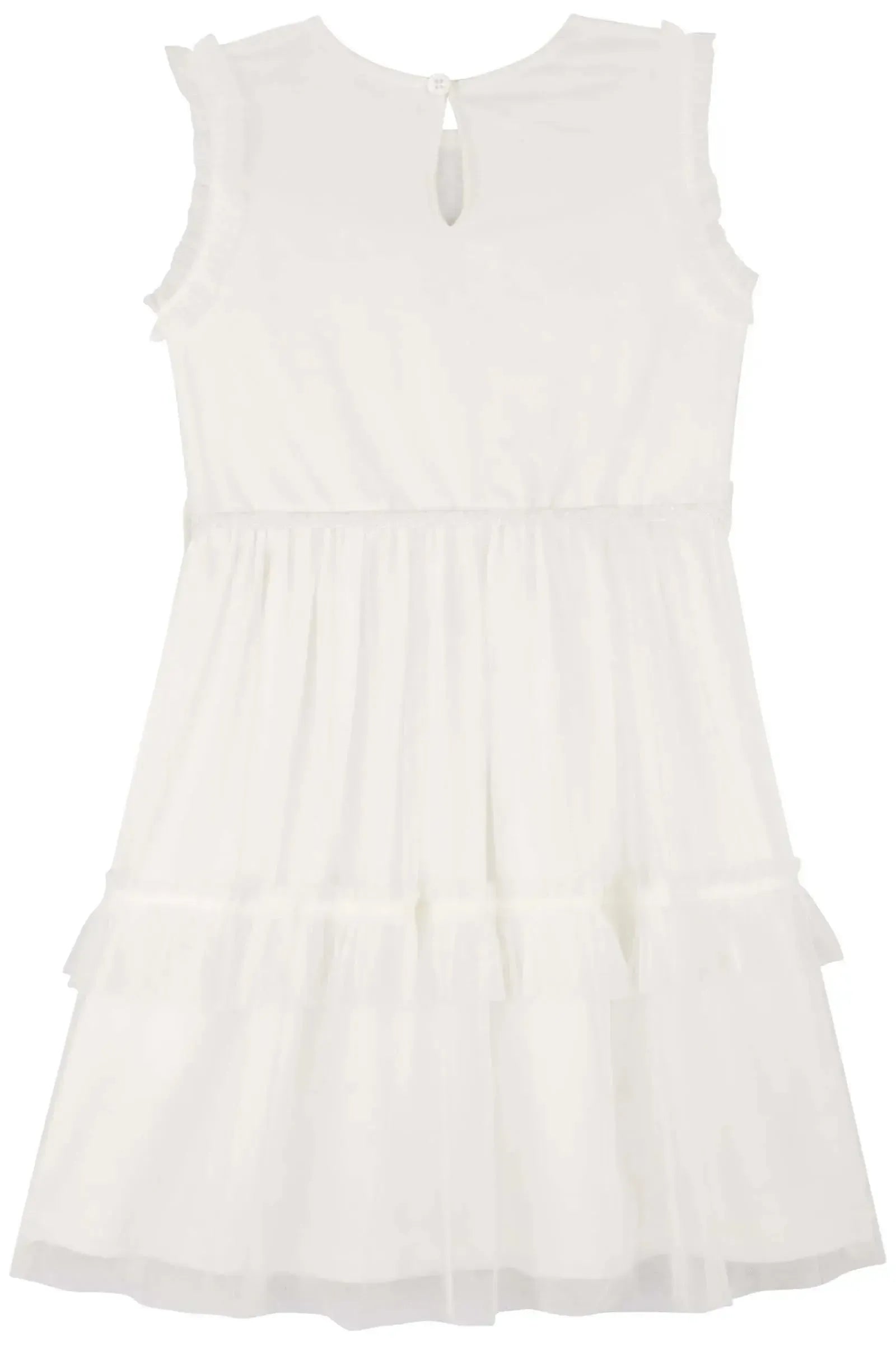 Vestido em Tule com Elastano 83737 Kukiê Infantil Menina