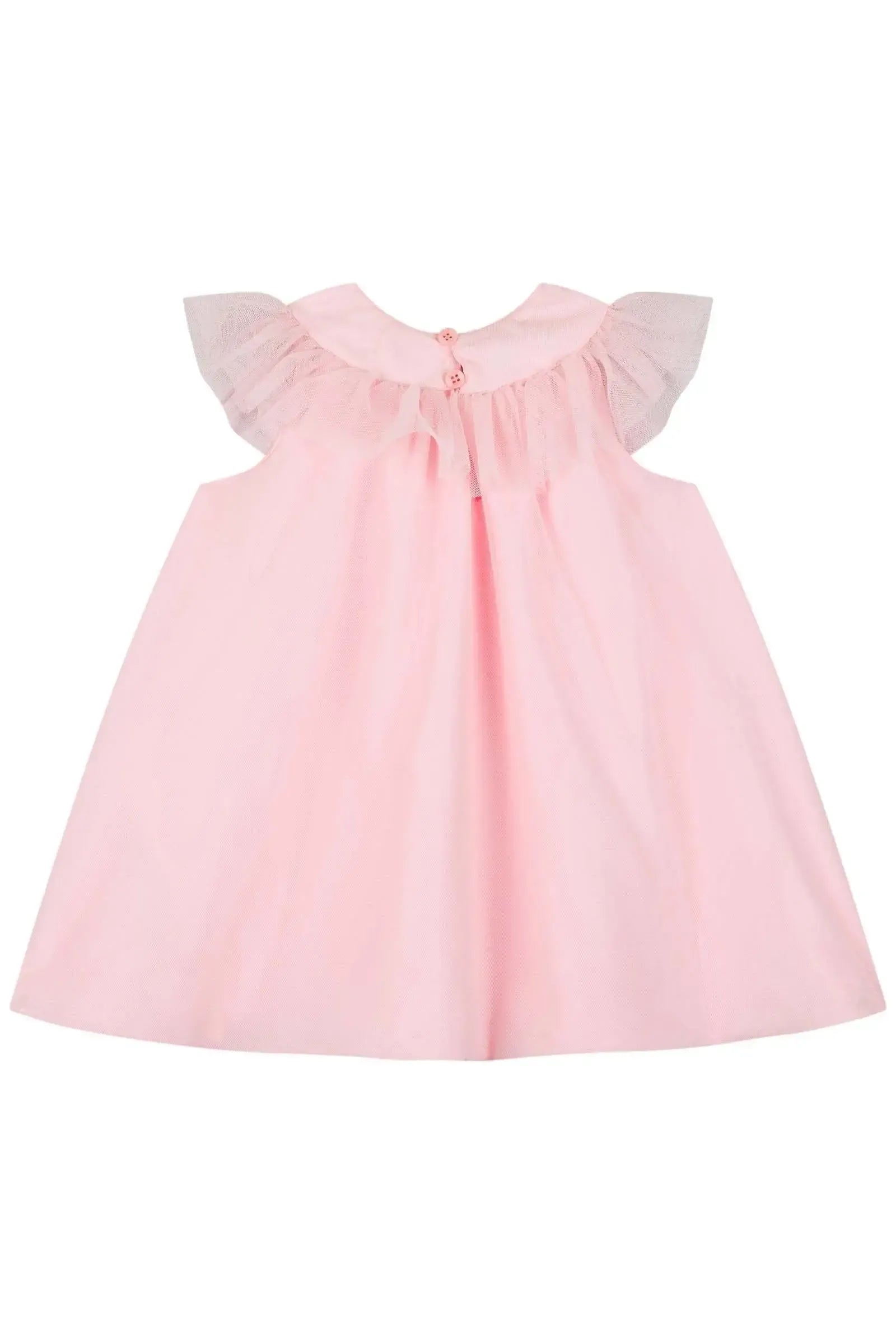 Vestido em Tule com Elastano 84280 Kukiê Bebê Menina
