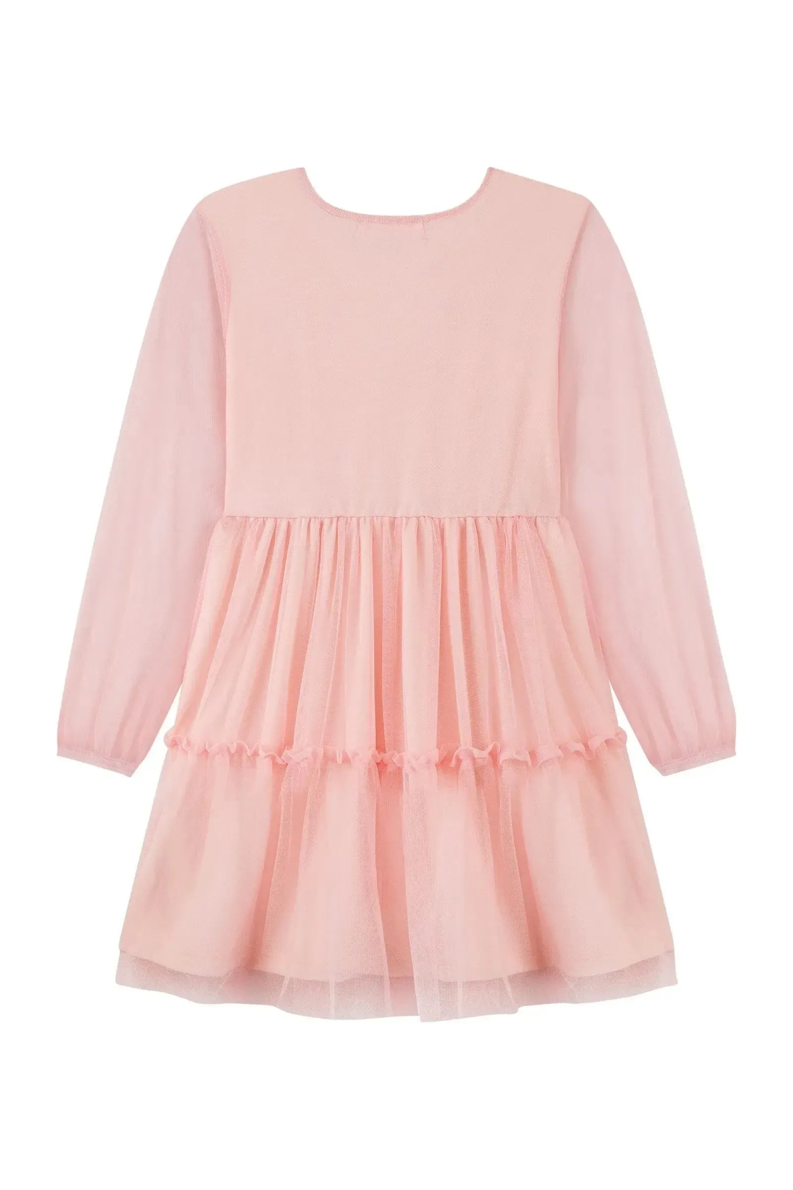 Vestido em Tule com Elastano 93182 Kukiê Infantil Menina