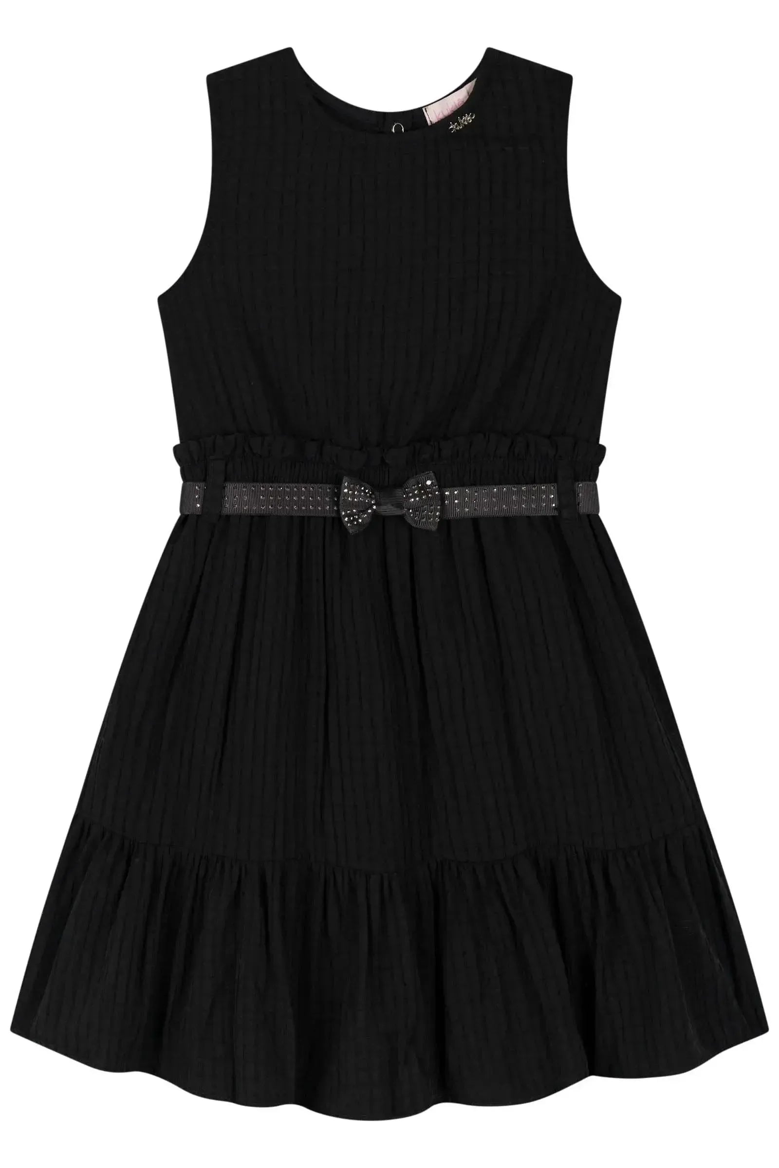 Vestido em Vichy Devore 83472 Kukiê Infantil Menina
