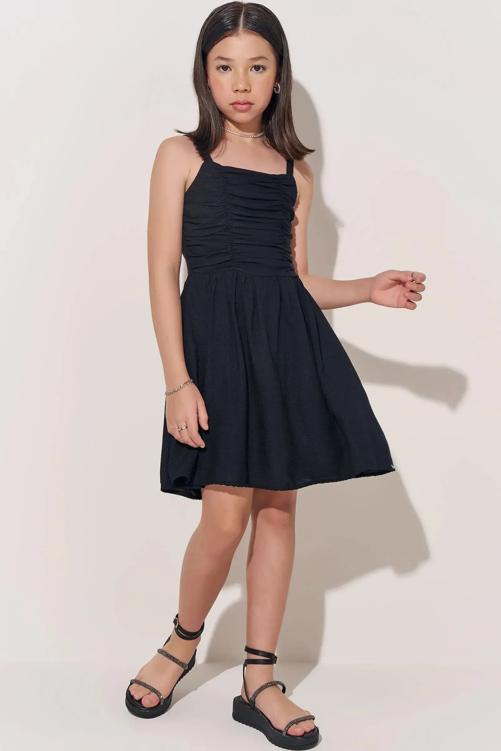 Vestido em Viscose Cadaqués 83649 Lilimoon Teen Menina