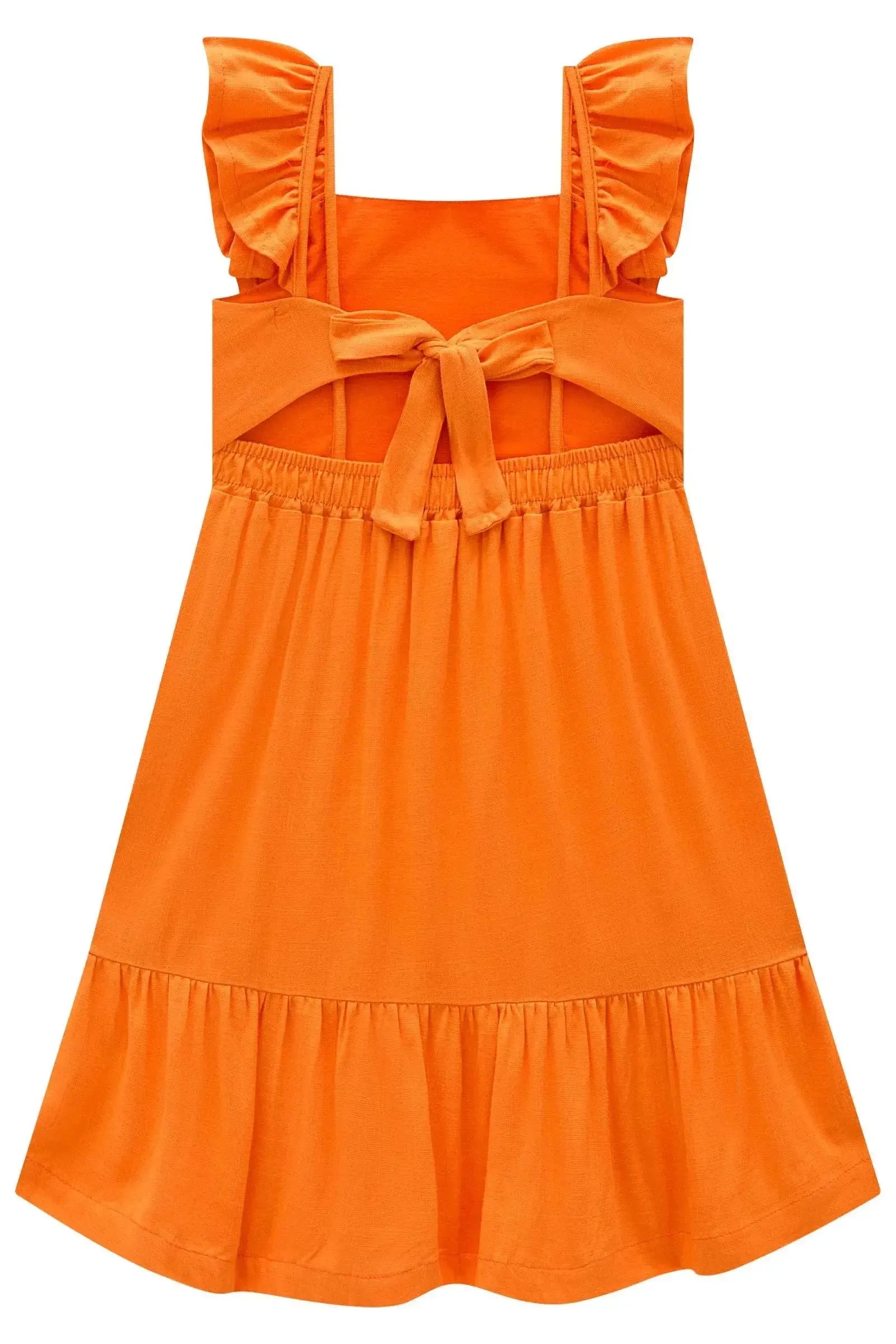 Vestido em Viscose com Elastano 93277 Infanti Infantil Menina