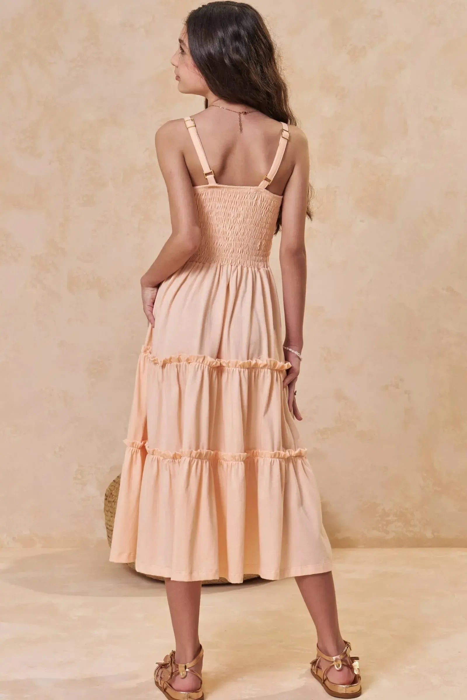 Vestido Midi em Meia Malha 95520 Lilimoon Teen Menina