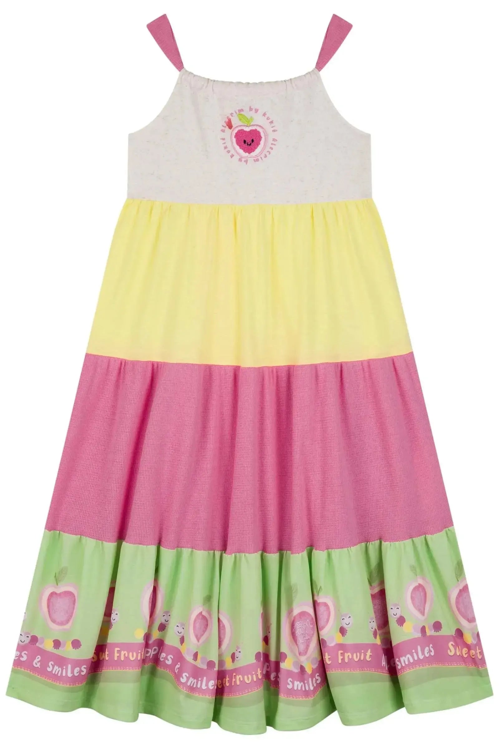 Vestido Midi em Meia Malha 84167 Kukiê Infantil Menina
